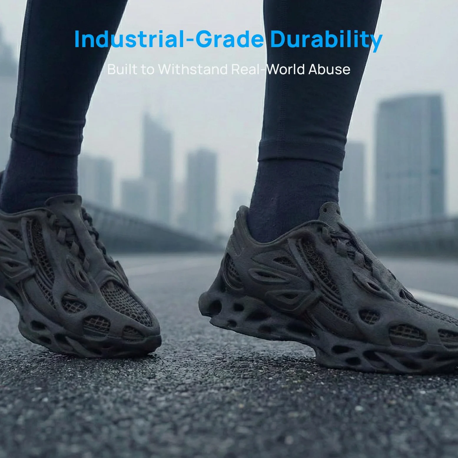 Siraya Tech Roamr TPU Air HR 85A Filament do drukarki 3D (Czarny, 800 g) | Spienianie o wysokiej sprężystości, 68A-85A Zmienna twardość, Lekki Matte Structural TPU, do Podeszwy & Części RC