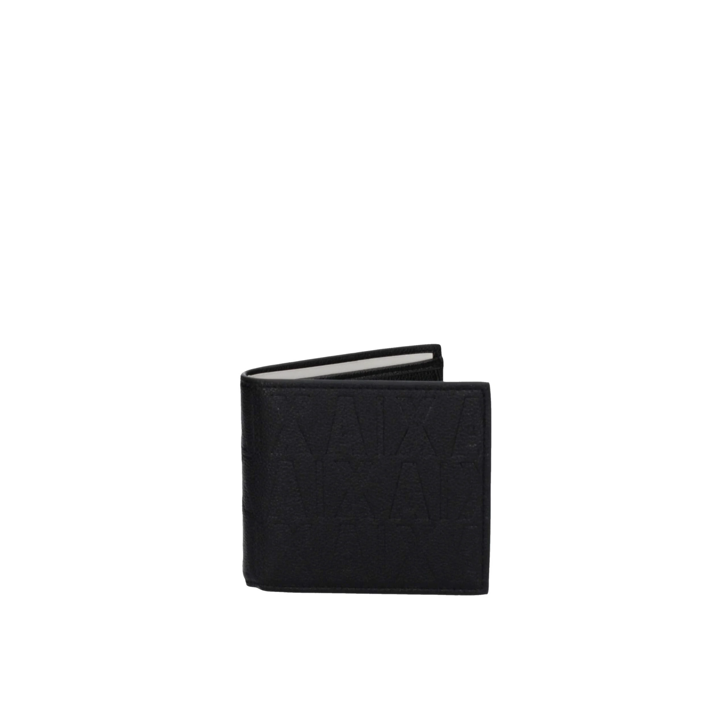 Armani Exchange Portfel AI24/25 AX 4F885, Czarny (00020), Taglia Unica