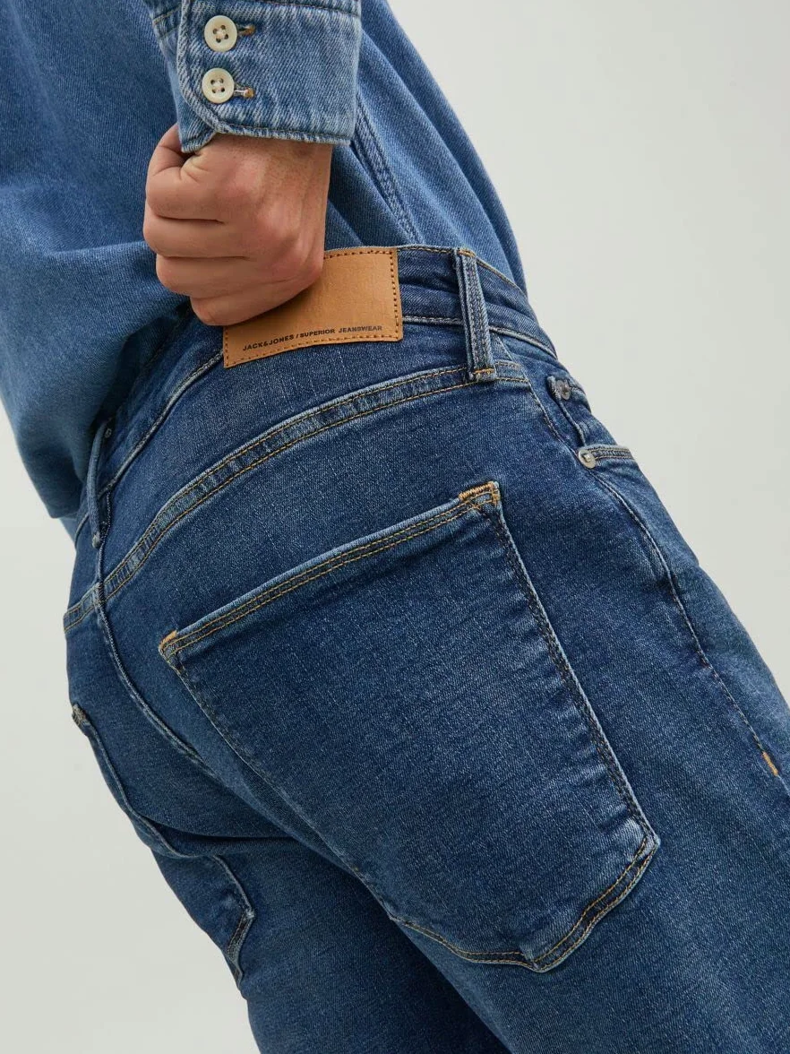 JACK & JONES Jjiclark Jjevan Jos 298 Lid Noos - Dżins Mężczyźni