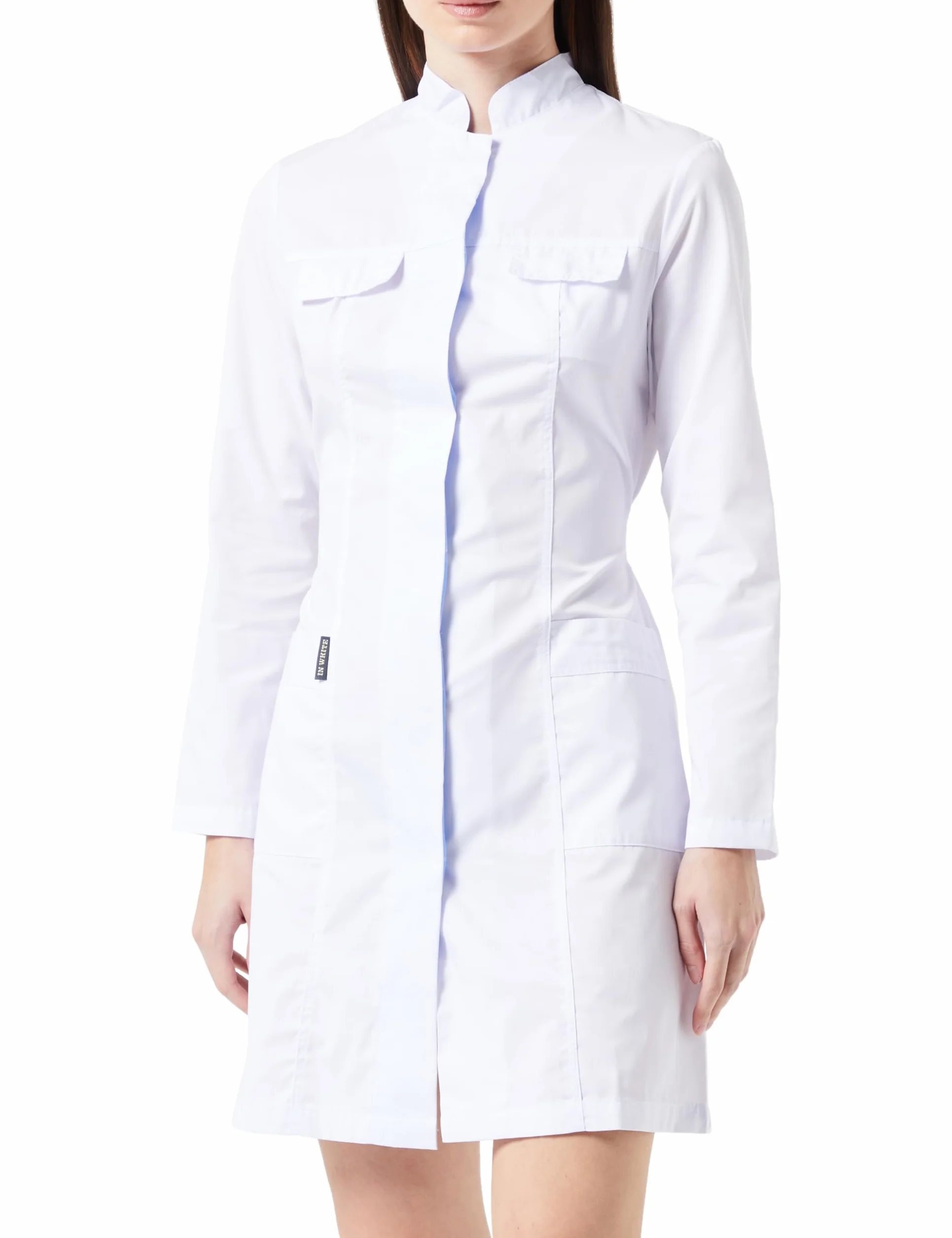 InWhite Fartuch lekarski 105/1 WeiB 52-L-XL, Baba, L-XL