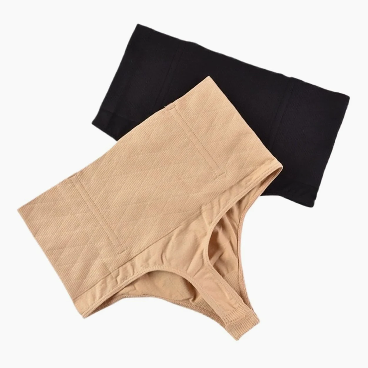 LYGBAOFUL Damskie majtki wyszczuplają o wysokiej talii Bezszwowe stringi Butt Lifter Shapewear Lady Bielizna kontrolująca brzuch