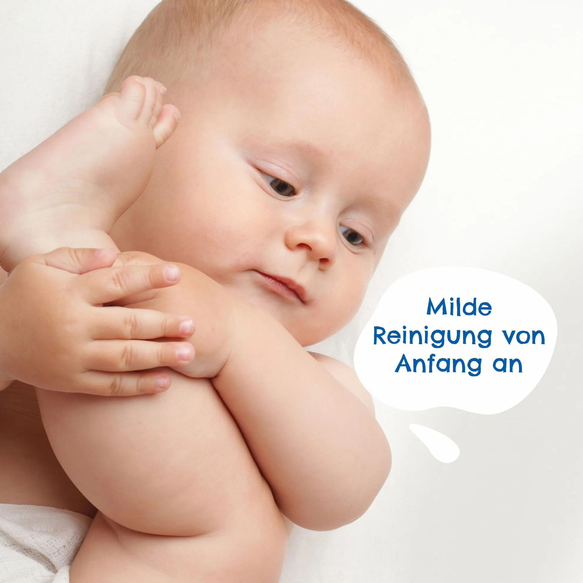 PAEDIPROTECT Chusteczki nawilżane 1 x 10 sztuk, delikatne chusteczki do wody dla niemowląt z 99% wody bez substancji zapachowych, do delikatnej skóry niemowląt i dzieci, z ekstraktem z kokosa, bez