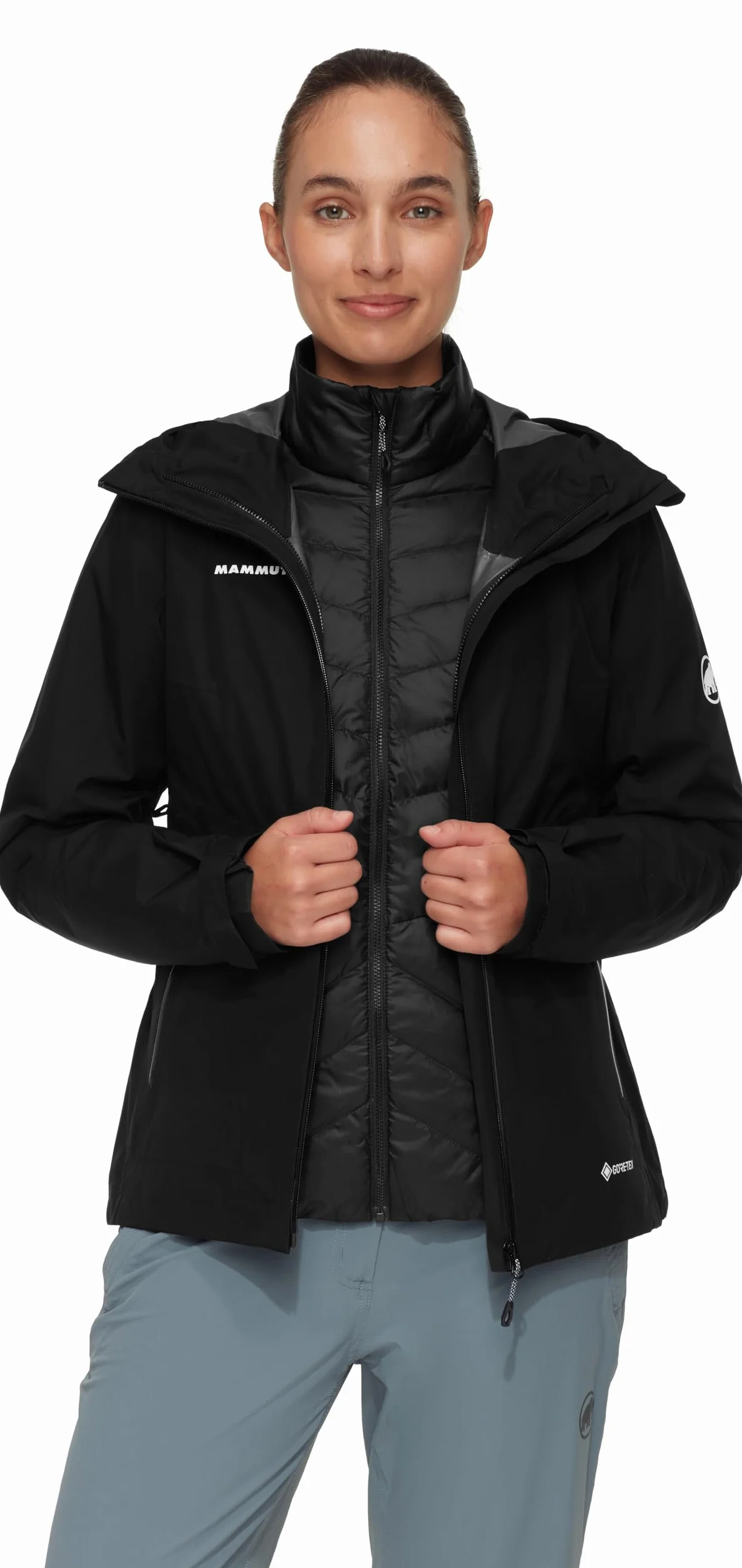 Mammut Kurtka hardshellowa Kobiety Convey 3 In 1 Hs Hooded Jacket Women