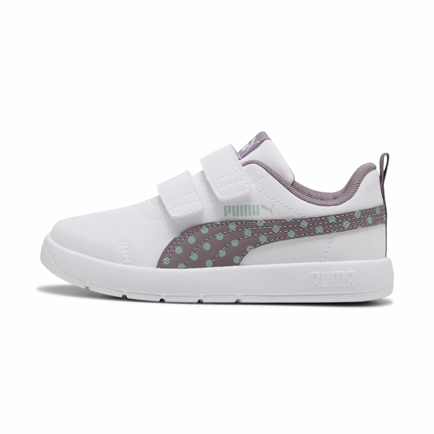 PUMA Dziewczynki Courtflex V3 Dotty V PsTrampki