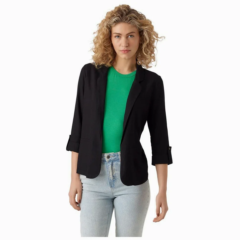 VERO MODA Blezerek Kobiety Vmjesmilo 3/4 Loose Blazer Wvn Ga Noos