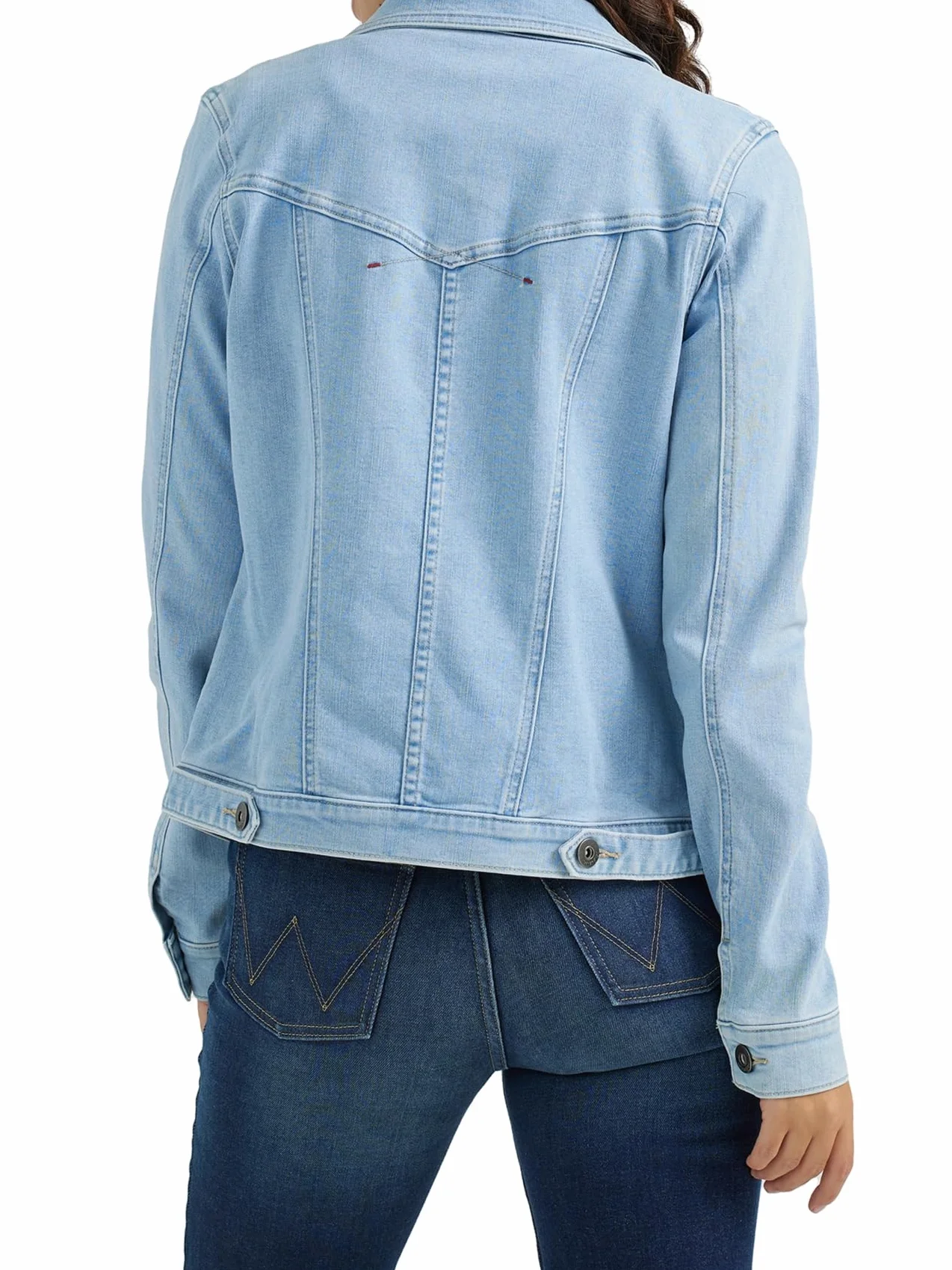 Wrangler Authentics Damska kurtka dżinsowa ze stretchem, M