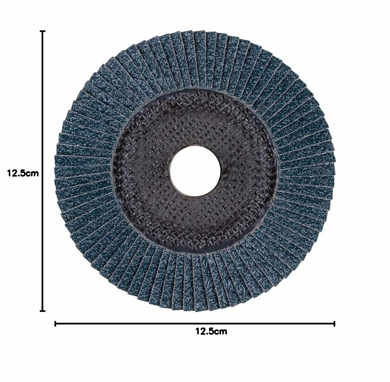 PFERD POLIFAN-Z-BOX – 10 x tarcza wachlarzowa 125 mm, Z60, otwór 22,23 mm, 69300935 – zapewnia wysoką wydajność obróbki i solidną trwałość stali i stali nierdzewnej (INOX)