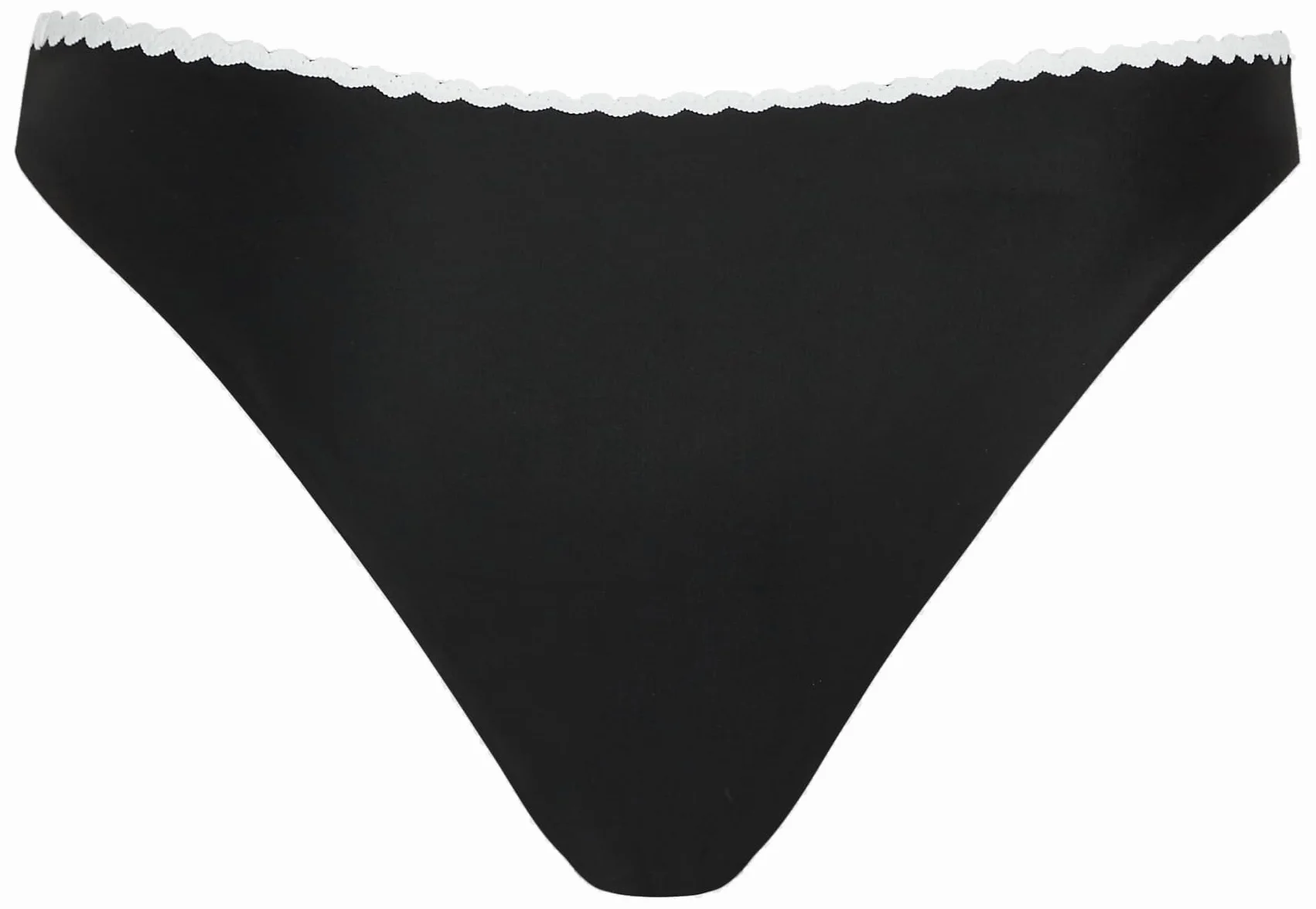 Karl Lagerfeld Kobiety Dół bikini Signature Scallop Cheeky