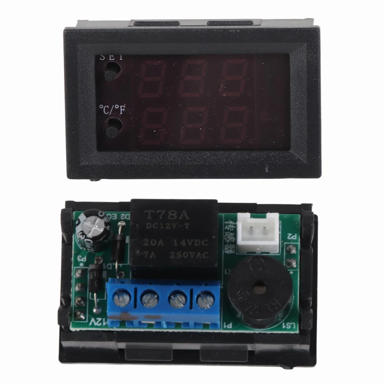 Termostat Cyfrowy DC 12V Regulator Temperatury Allzweck-Temperaturreglertermostat Z Czujnikiem Do Grzejników i Systemów Chłodzących