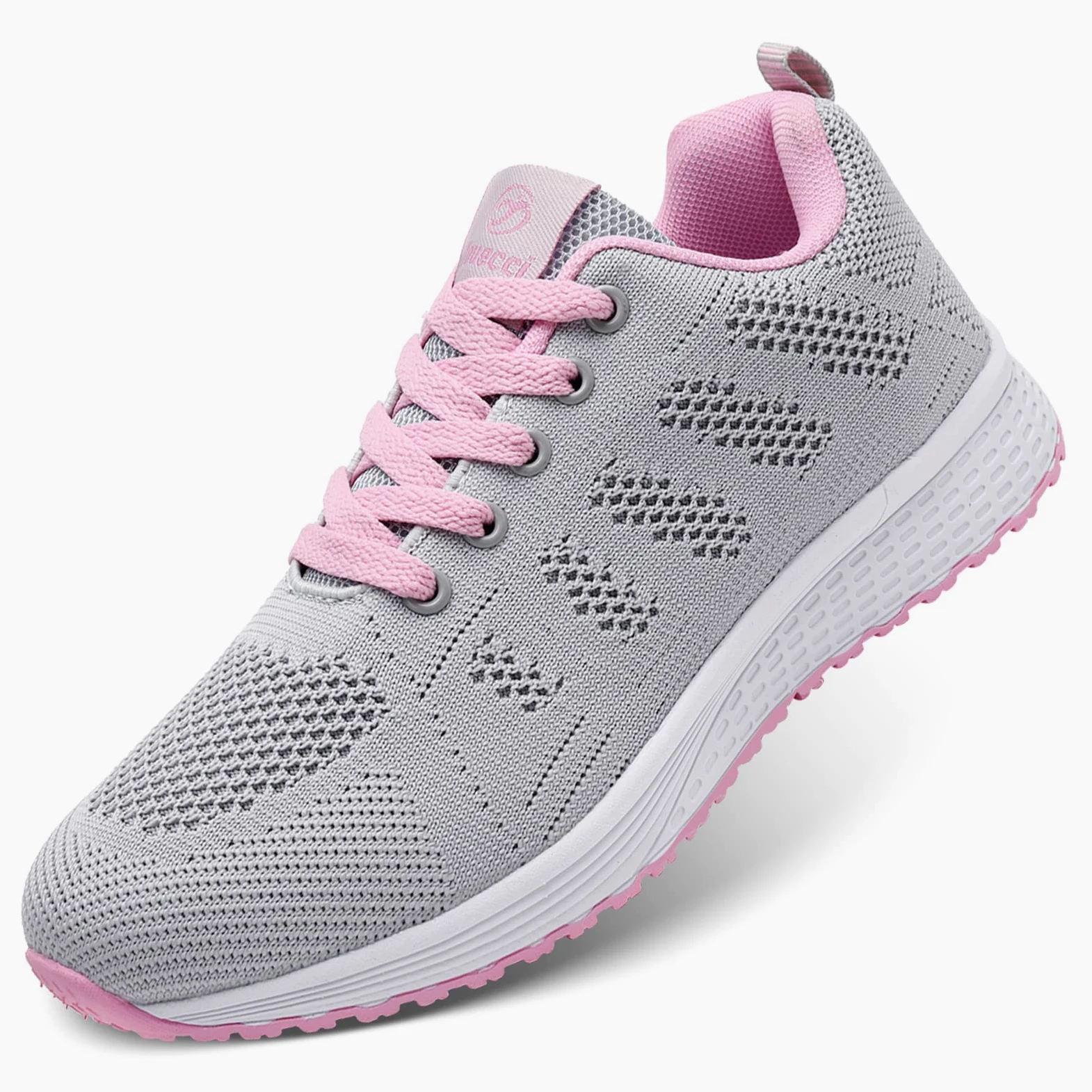 Damskie trampki do biegania oddychające buty do biegania fitness niskie bieganie sportowe siłownia moda trampki