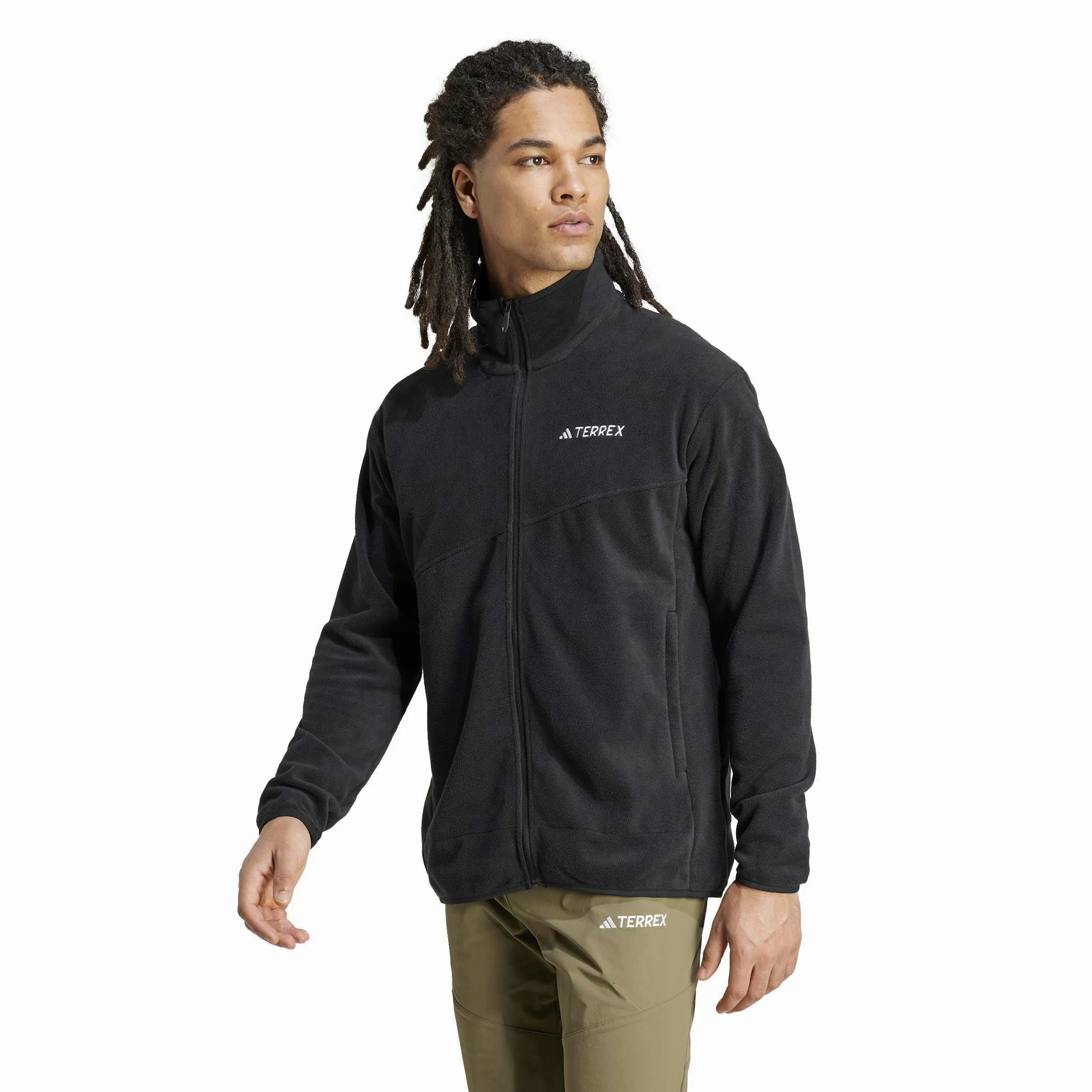 adidas kurtka wierzchnia Mężczyźni Terrex Multi Full-zip Fleece Hiking Jacket