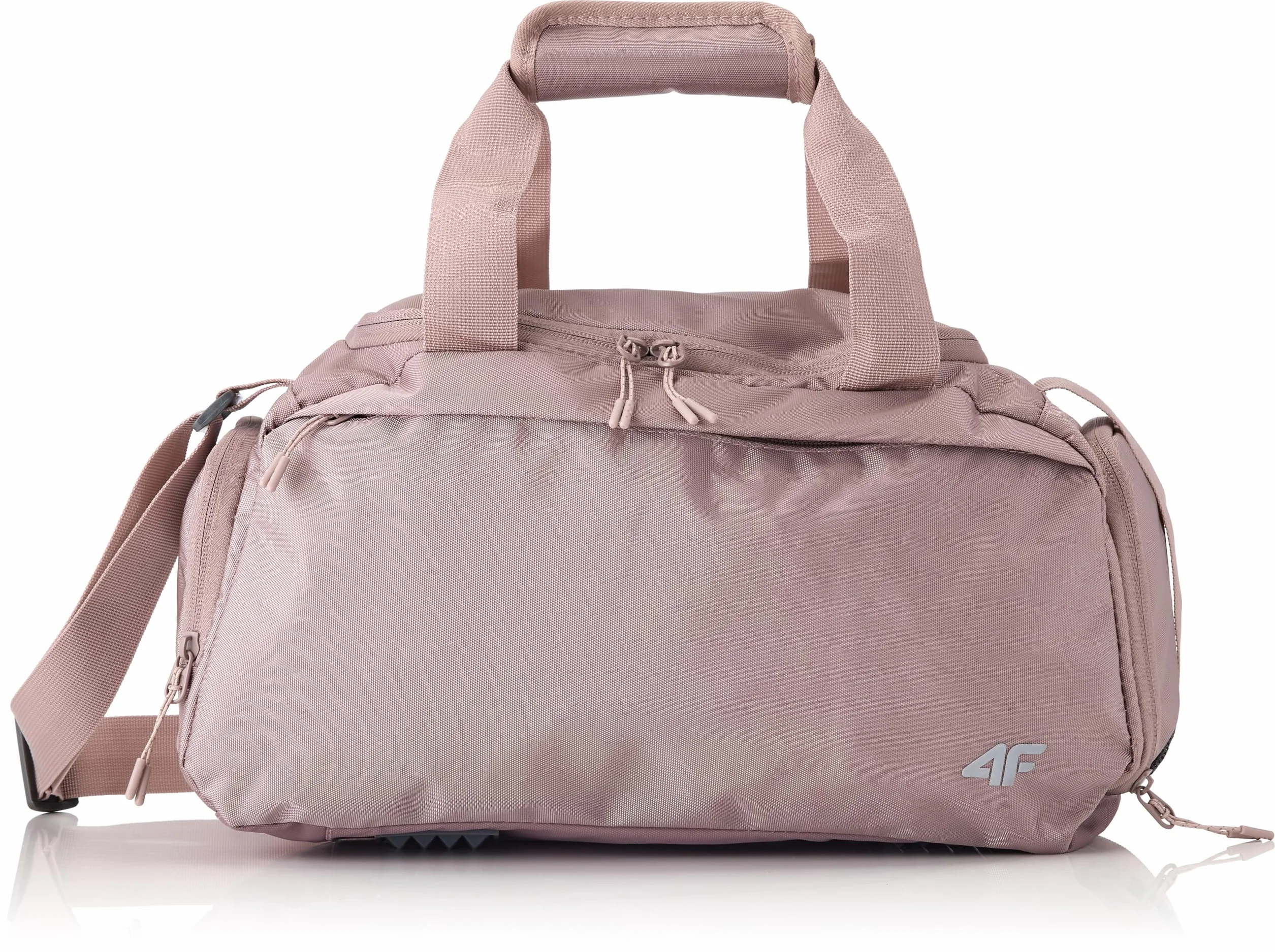4F BAG F053 LIGHT PINK DAMSKI JEDEN ROZMIAR, Jasnoróżowy, L, Współczesny