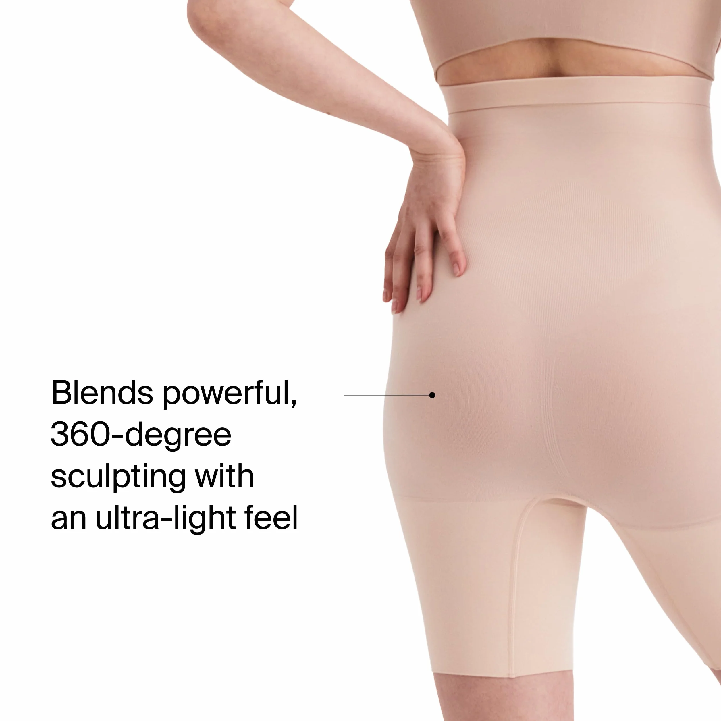 SPANX Bielizna Modelująca dla Kobiet, z Wysokim Stanem Power Short (regularne i duże rozmiary)