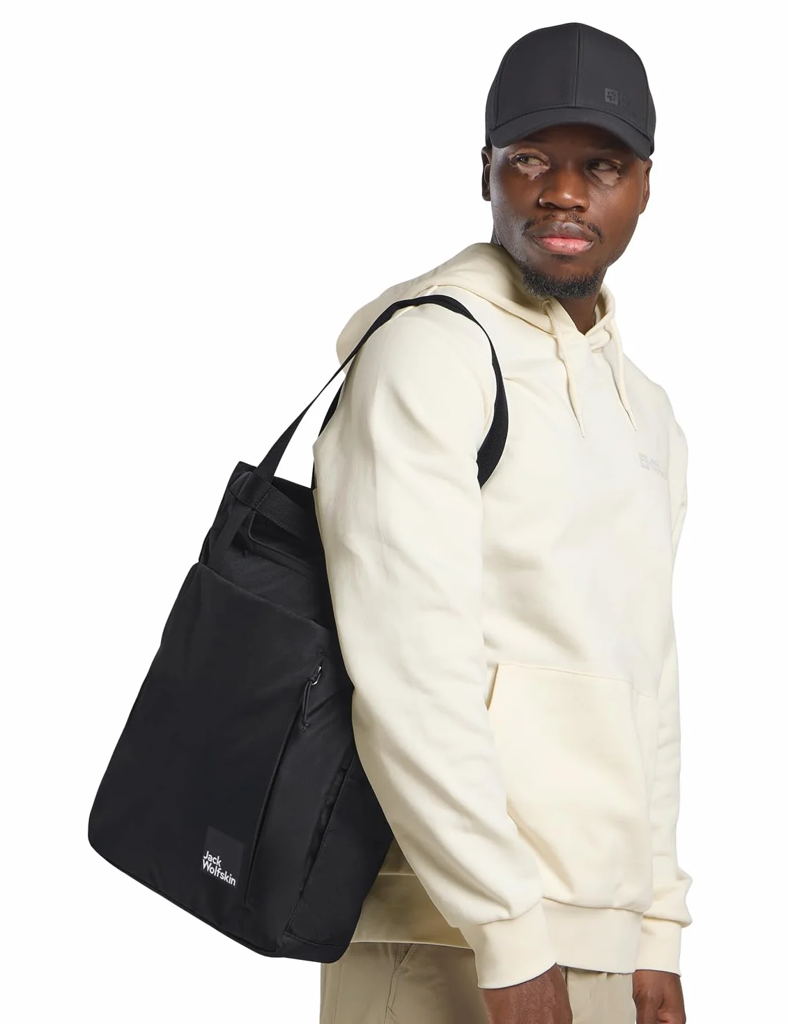 Jack Wolfskin EVE torba na zakupy, czarna, czarny