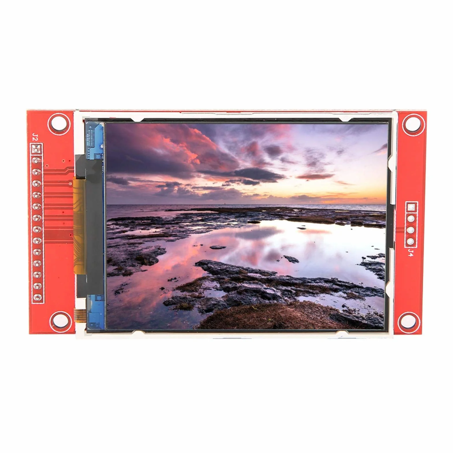 2,8 Zoll ILI9341 240x320 5 V / 3,3 V TFT SPI LCD-Anzeigemodul Serieller Anschluss LCD-Touchscreen-Modul Farbdisplay, Unterstützung 65K-Farbdisplay(mit Berührung)
