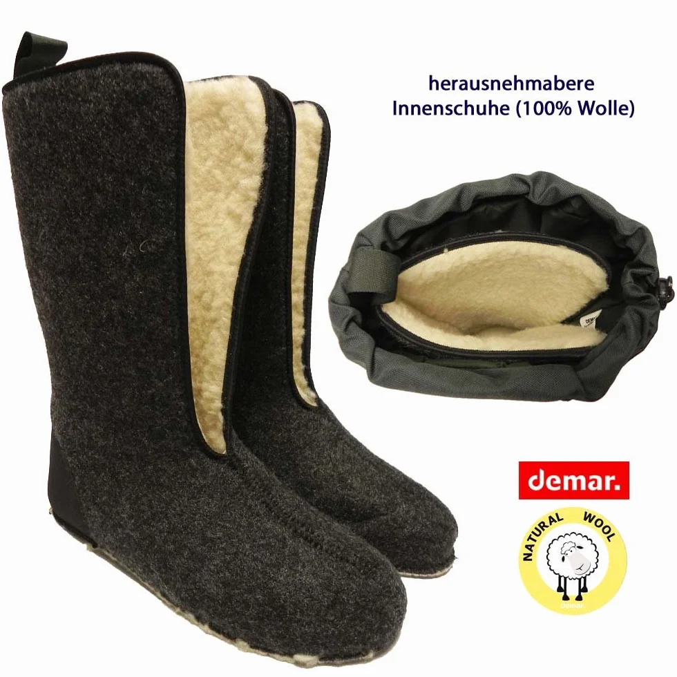 demar. Hunter PRO Termiczne buty myśliwskie, z wełną