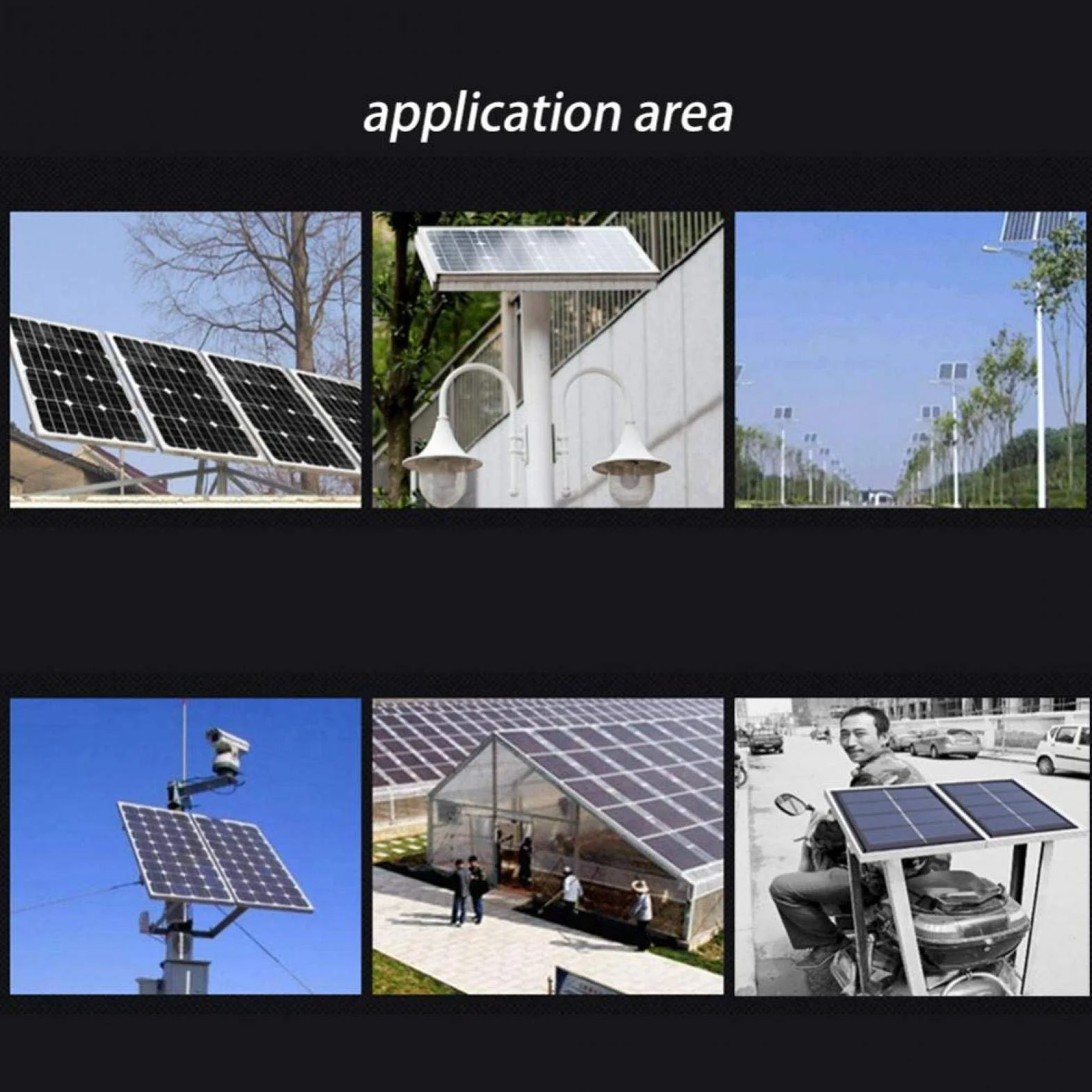 CHICIRIS Panel słoneczny, wyjście DC 3 W, 6 V, wysokowydajny moduł solarny 5,7 x 15,7 cala, do lampy kempingowej, latarni ulicznej