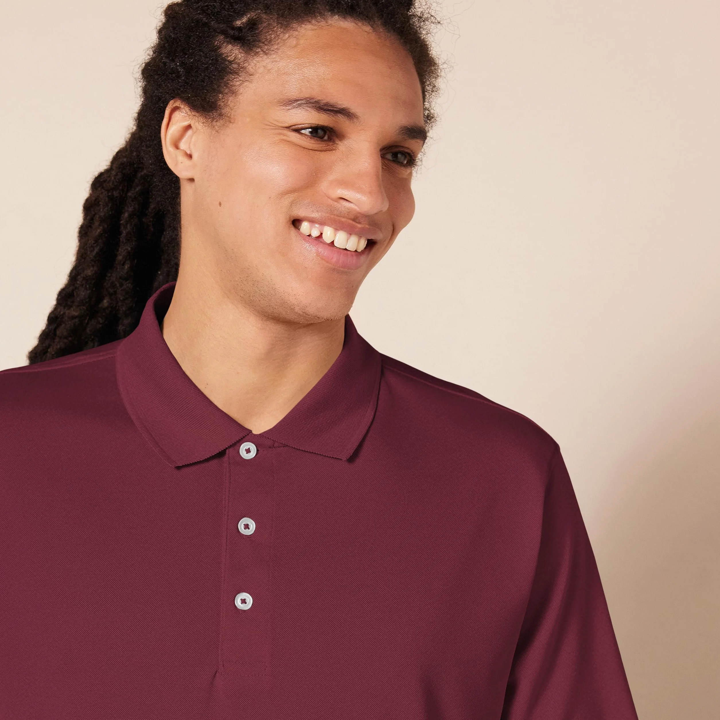 Amazon Essentials Men's Szybkoschnąca koszulka polo do golfa regular fit