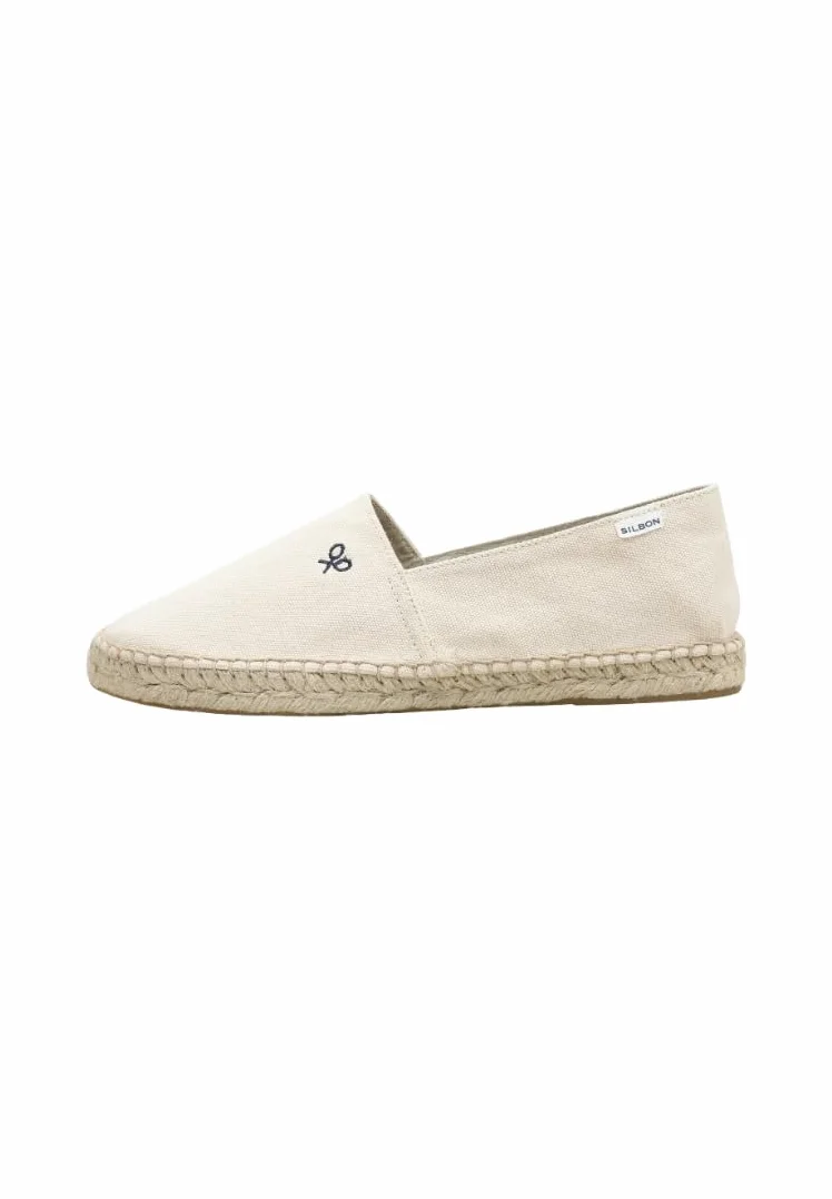 SILBON 10114 Flat ESPADRILLES Mężczyźni