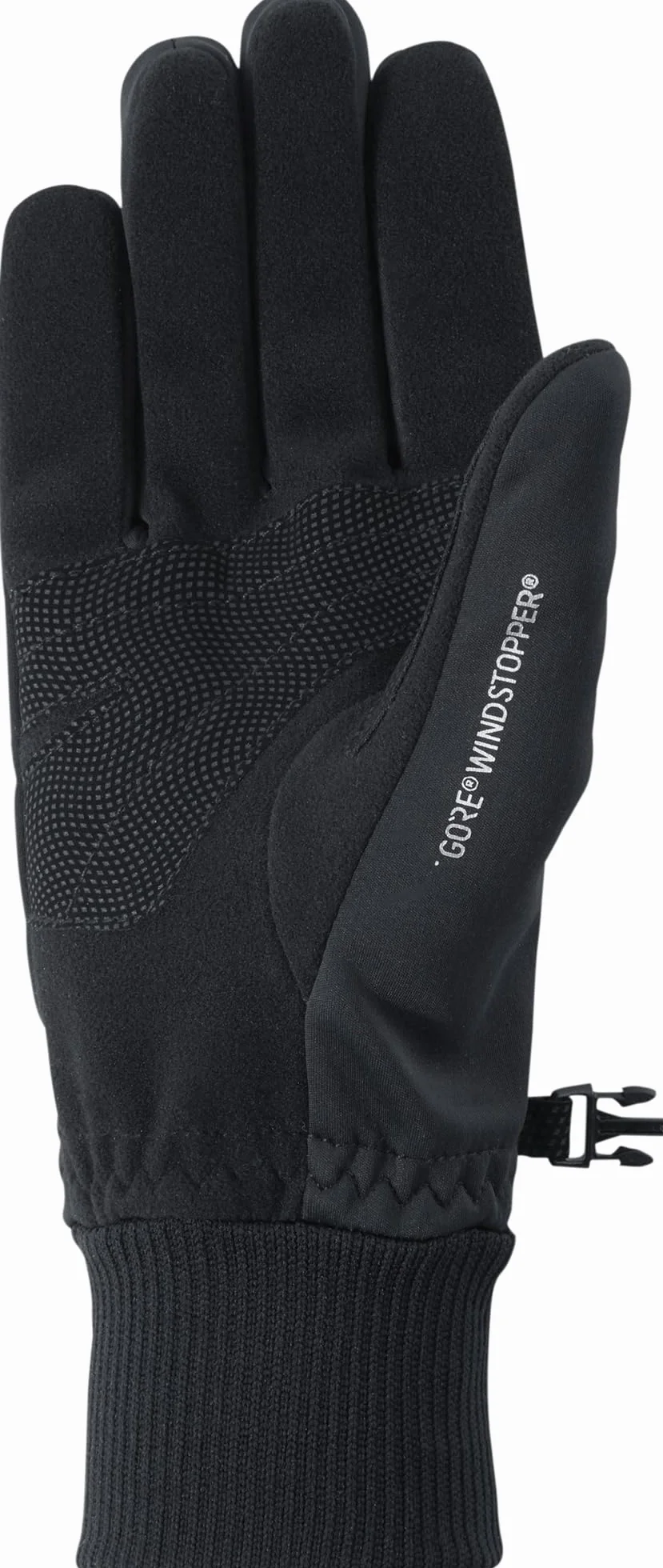 Ziener IDEALIST GWS rękawice rekreacyjne/funkcyjne/outdoorowe | oddychające, wiatroszczelne, soft-Shell, czarne