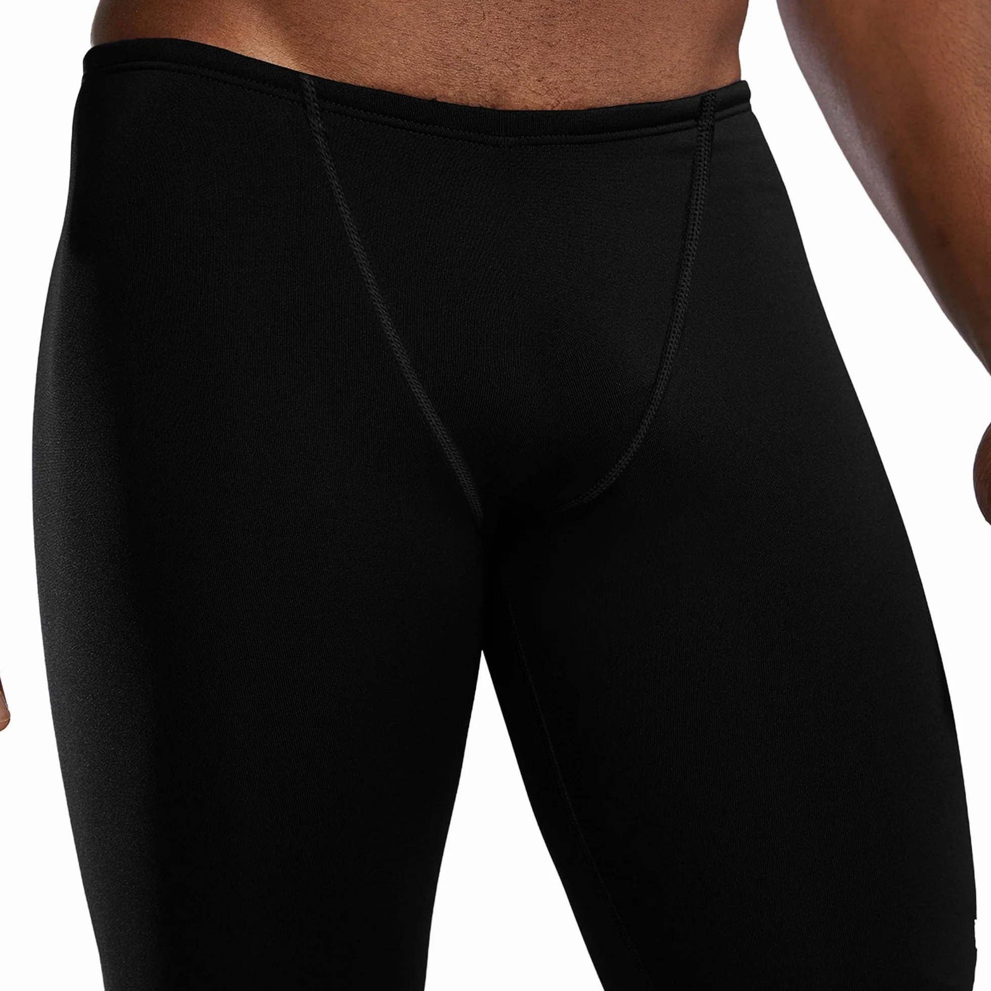 TYR Durafast Elite Athletic Jammer męski strój kąpielowy, Czarny, 42