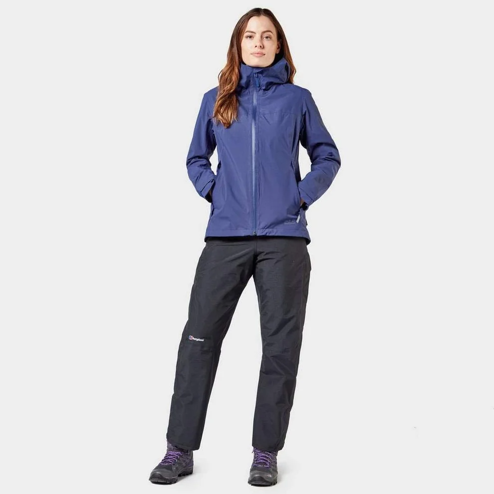 Berghaus Hillwalker Wodoodporne Spodnie, Trwałe, Wygodne Spodnie Przeciwdeszczowe - Spodnie wodoodporne Kobiety