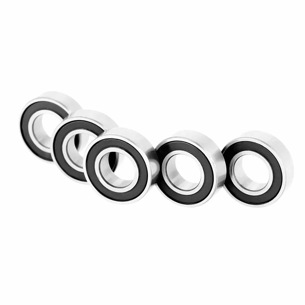 Aramox Łożyska kulkowe, 688 2rs gumowe łożyska kulkowe z głębokim rowkiem 8x16x5mm (10 szt RS i -2RS losowo)