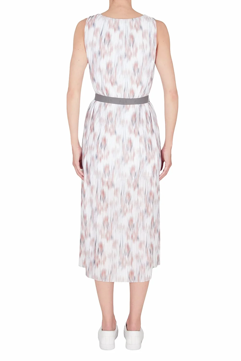 Armani Exchange Sukienka Women's Plisse, Klasyczne Dopasowanie