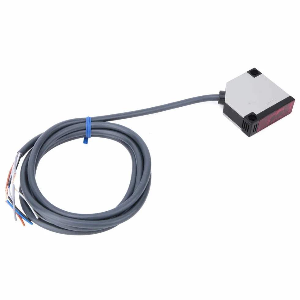E3JK-DS30M1 IP65 300mm Czujniki zbliżeniowe na podczerwień, obudowa ABS Rozproszony przełącznik fotoelektryczny (DC12-24V)