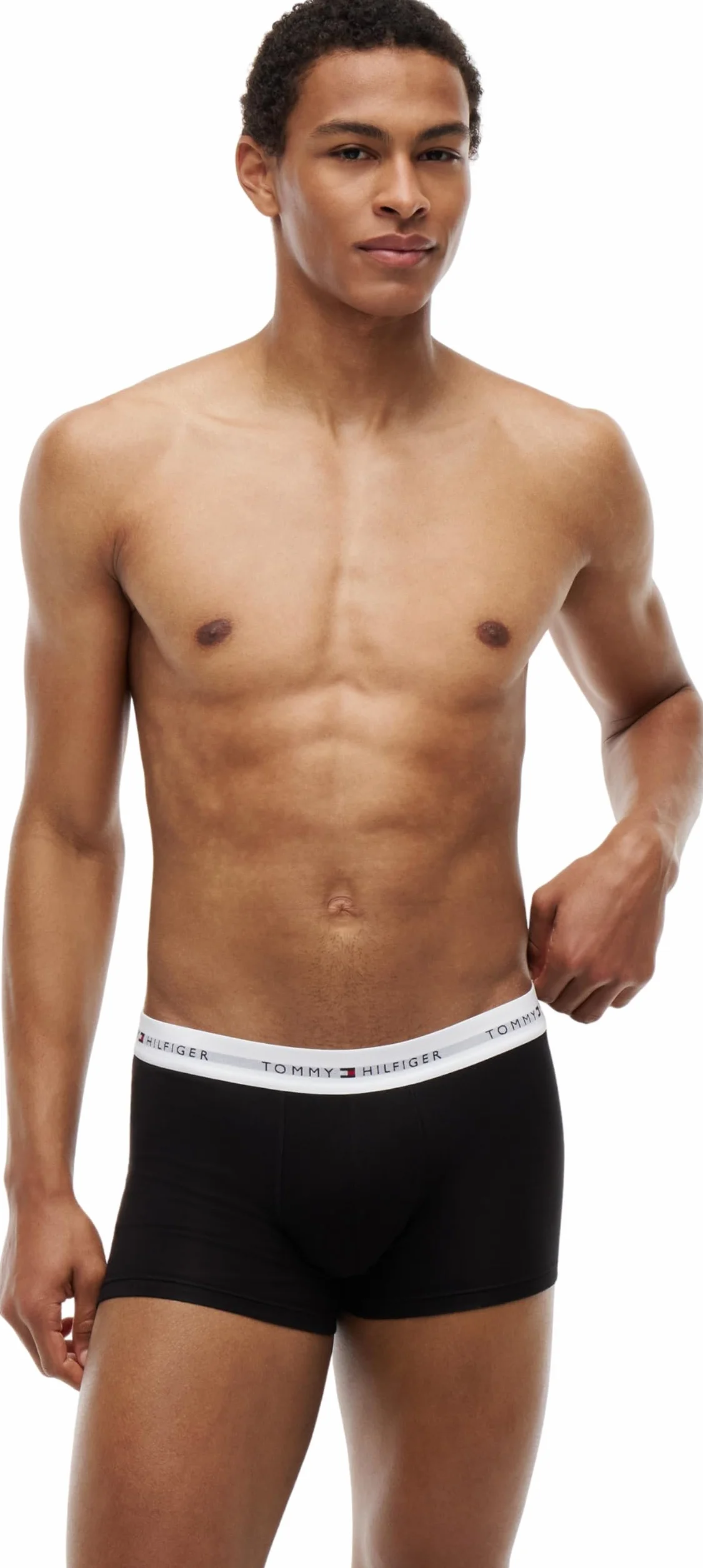 TOMMY HILFIGER Męski 3P WB Trunk UM0UM02763, Czerwony, L