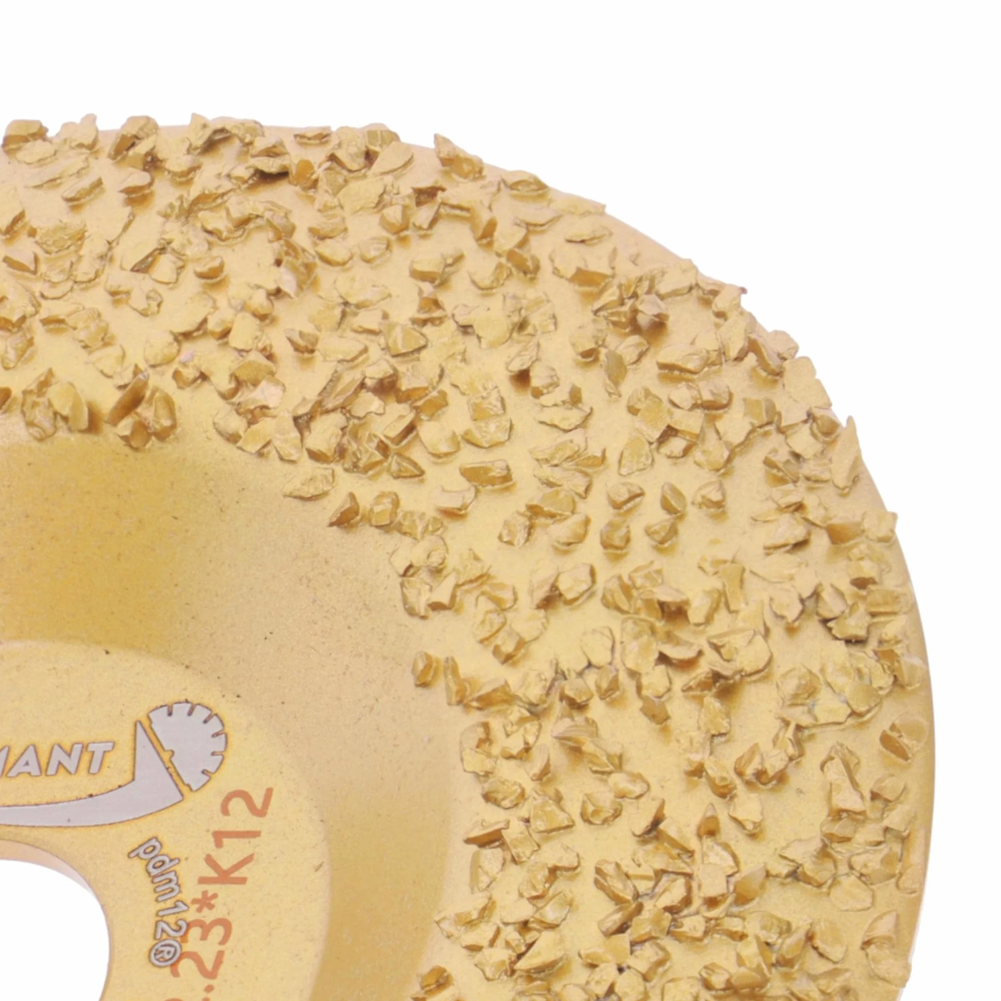 PRODIAMANT Tarcza pilnikowa Ø 125 mm K12 – tarcza szlifierska pokryta węglikiem wolframu do szlifierek kątowych, gruba, idealna do szlifowania, kształtowania i pielęgnacji pazurów