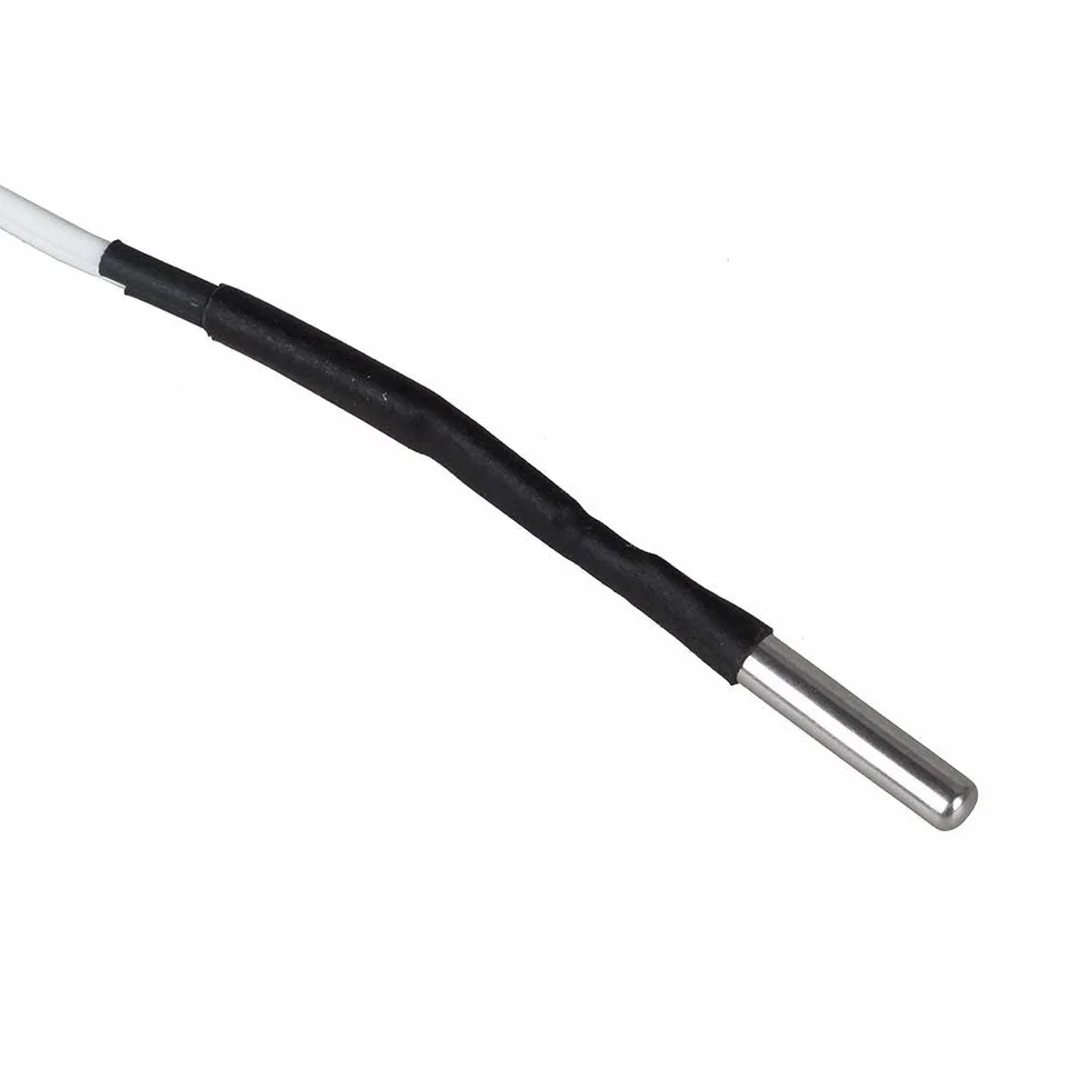 DollaTek 5 szt. 1 m czujnik temperatury termistora HT-NTC100K 350℃ wysoka temperatura do drukarki 3D