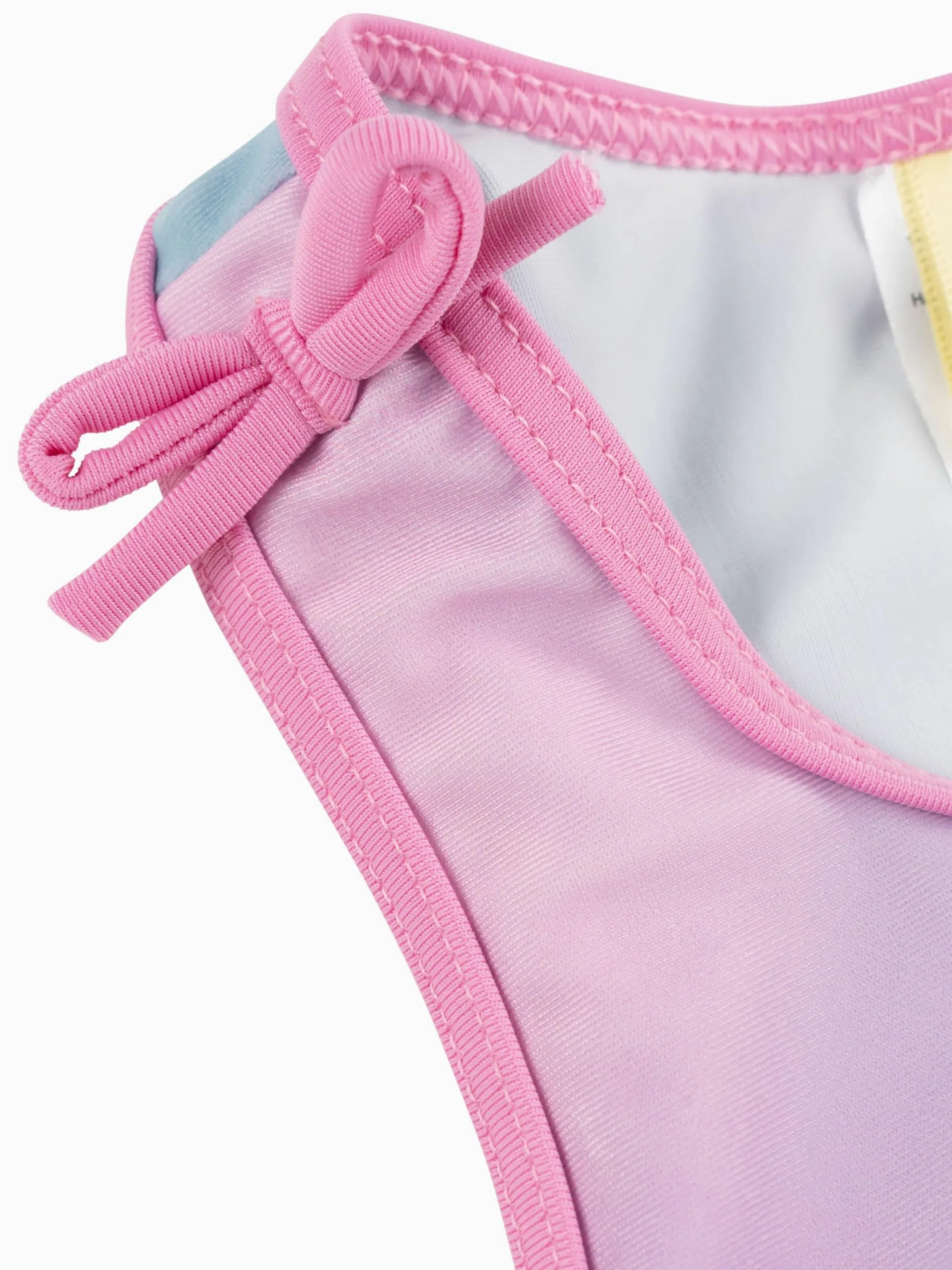 United Labels Disney Lilo & Stitch tankini dla dziewczynek z falbankami, liliowo-różowy, dwuczęściowy kostium kąpielowy, moda kąpielowa dla dzieci