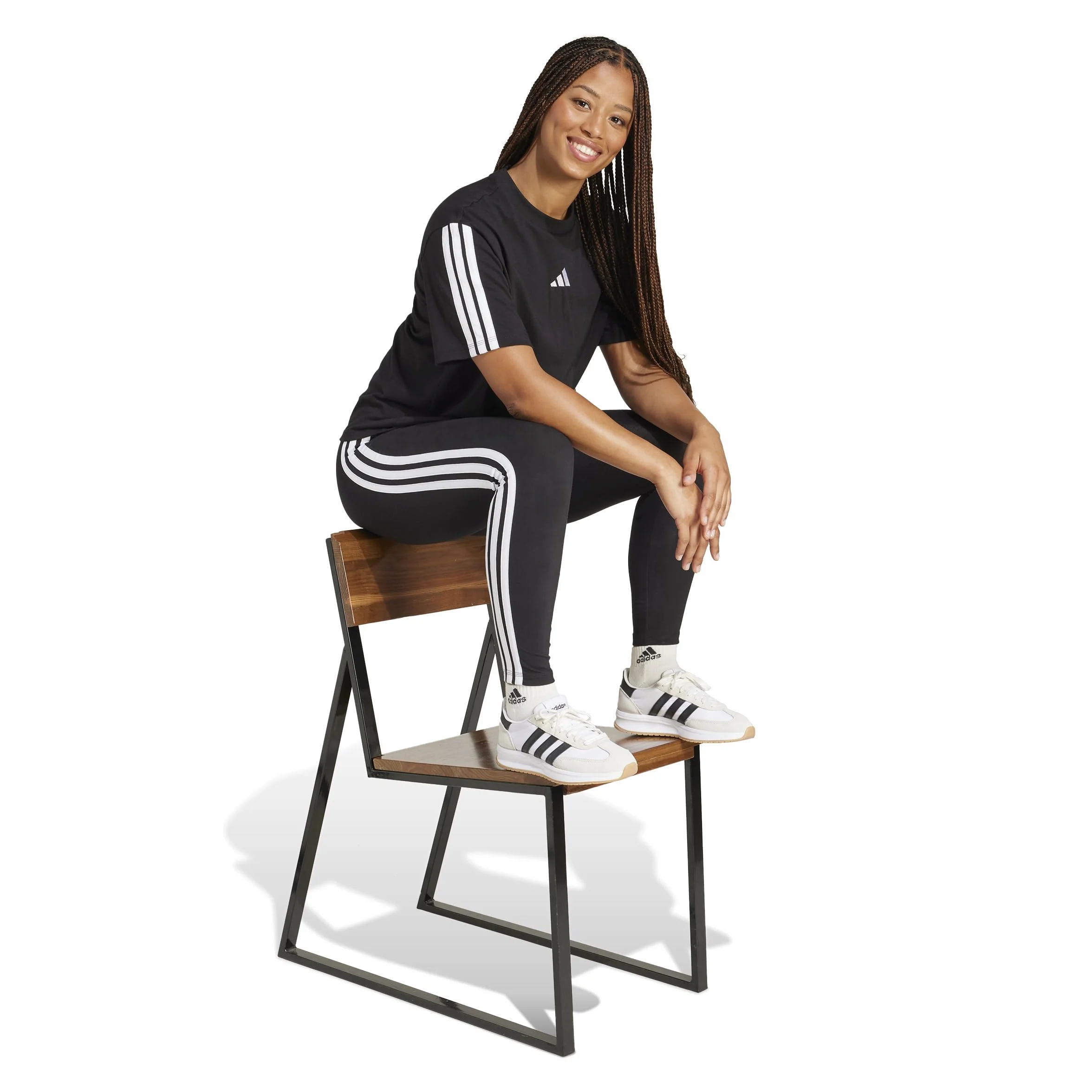 adidas Koszulka Kobiety Essentials 3-stripes Boyfriend T-shirt