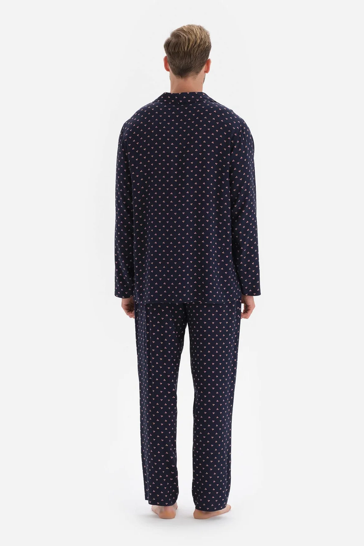 Dagi piżama top Mężczyźni Dagi Men's Viscone Pyjama Top, Navy, M