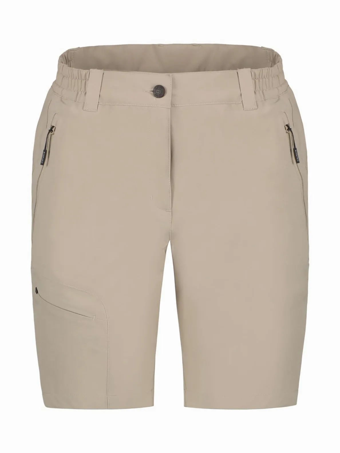 Icepeak Beaufort damskie szorty outdoorowe z 4-kierunkowego stretchu, elastyczne, wodoodporne szorty outdoorowe do wędrówek, podróży i spędzania wolnego czasu.