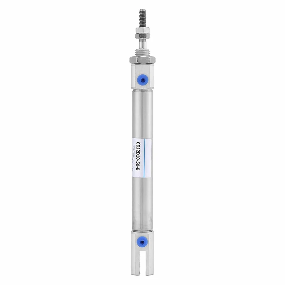 Miniaturowy Cylinder Pneumatyczny ze Stali Nierdzewnej 1 szt., Cylinder Pneumatyczny Narzędzia do Uszczelniania Silikonu, Cylinder Pneumatyczny Dwustronnego Działania 50 Mm / 2