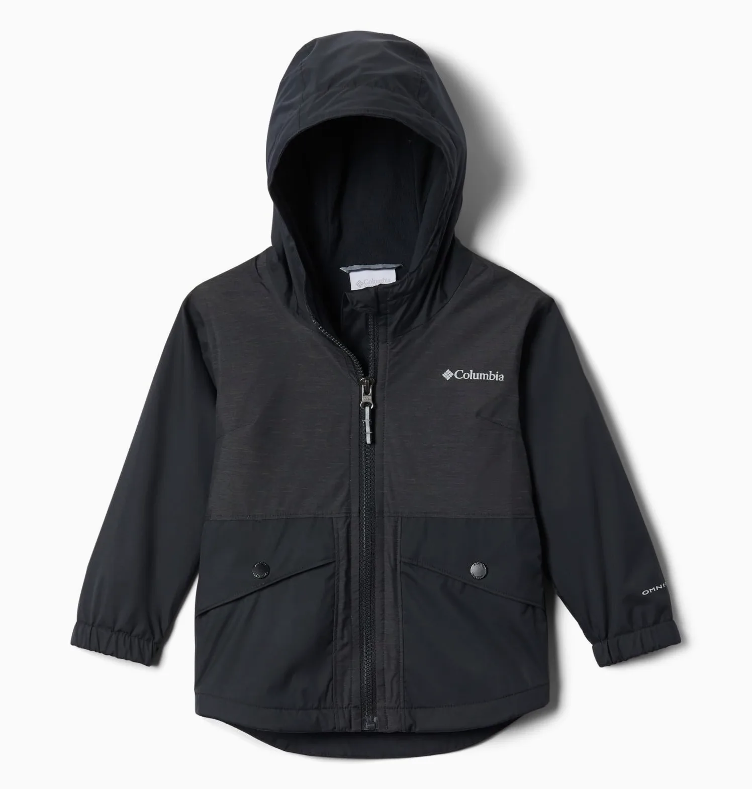 Columbia Rainy Trails 2 dziewczęca kurtka przeciwdeszczowa z podszewką polarową, 1 szt