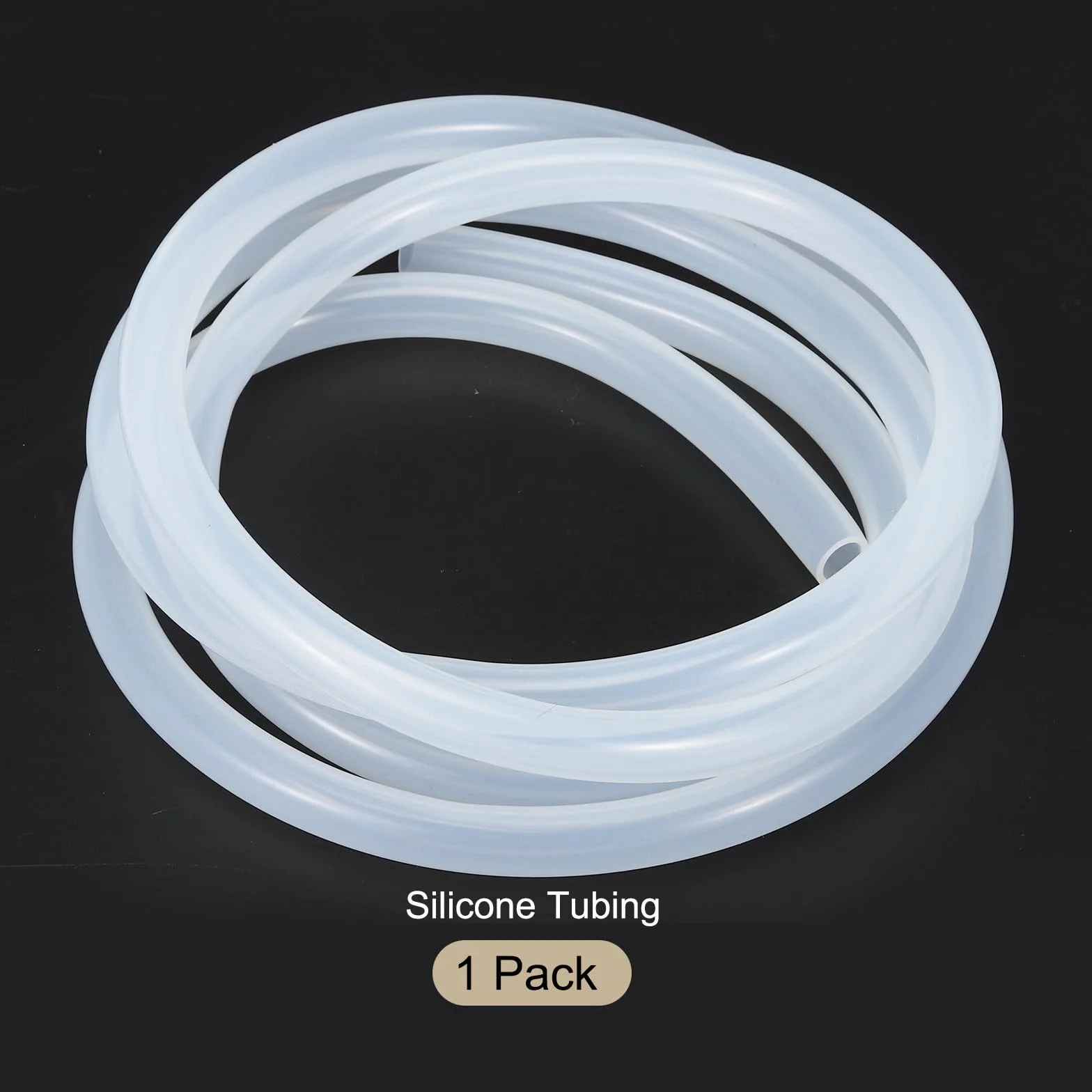 1 m (3 stopy) rurki silikonowe 10 mm ID 13 mm OD przezroczyste przemysłowe plastikowe rurki z czystego silikonu do pompy zasysania drenażu nawadniania warzenia, 3/20.3 cm x 1/5.1 cm