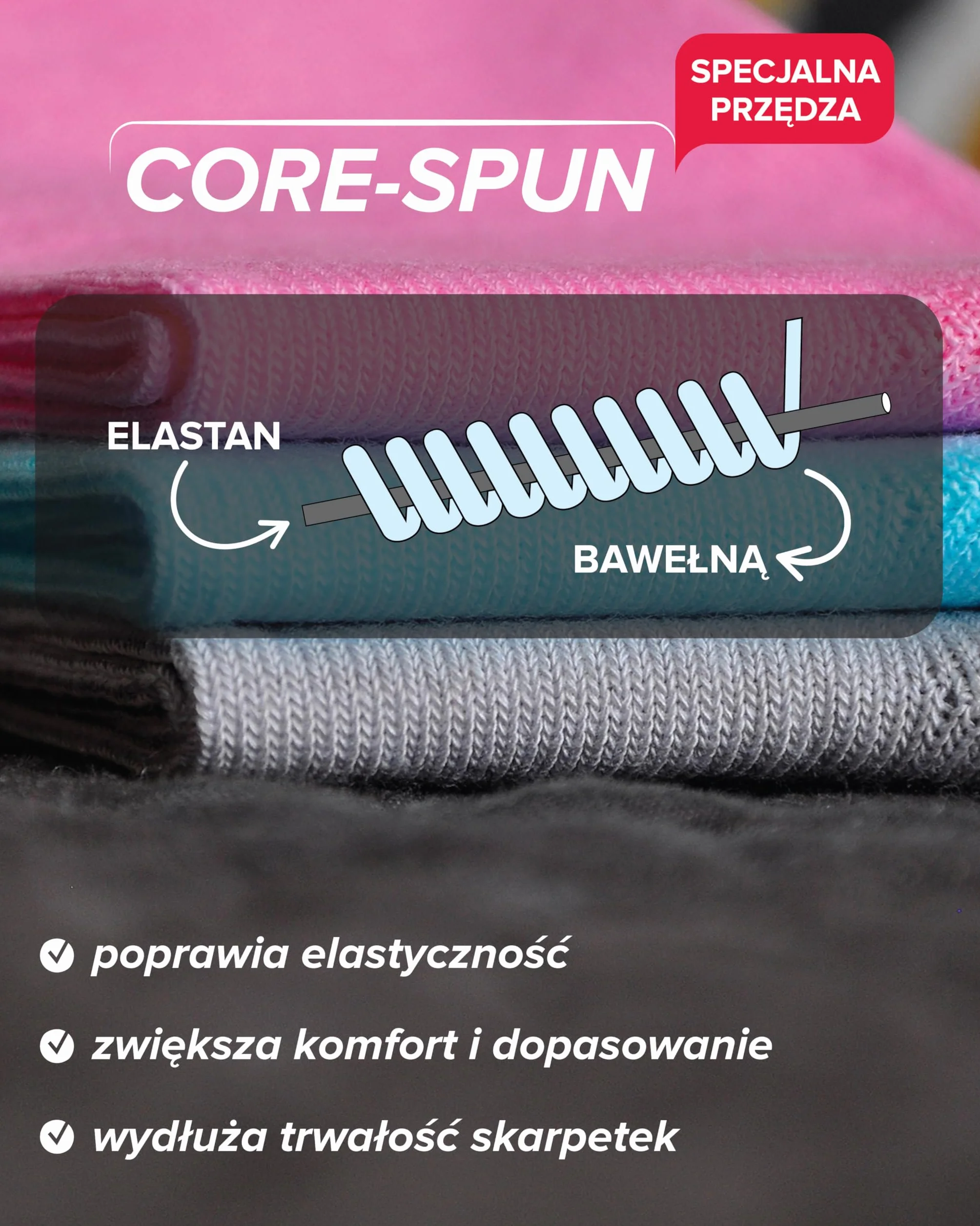 VITSOCKS Skarpetki 98% BAWEŁNA dla Dzieci Cienkie Miękki (3 PARY) Chłopięce Dziewczęce