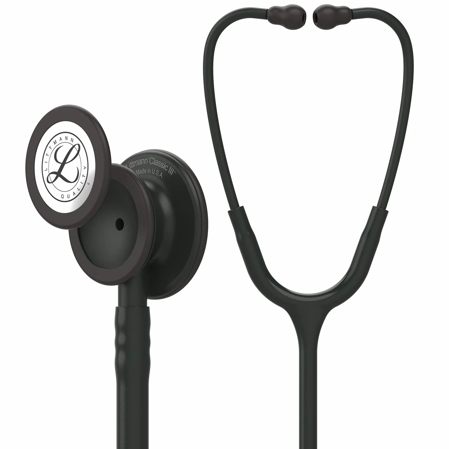 Stetoskop monitorujący 3M™ Littmann® Classic III™ z bezpłatnym grawerowaniem laserowym (czarny - czarny matowy 5803)
