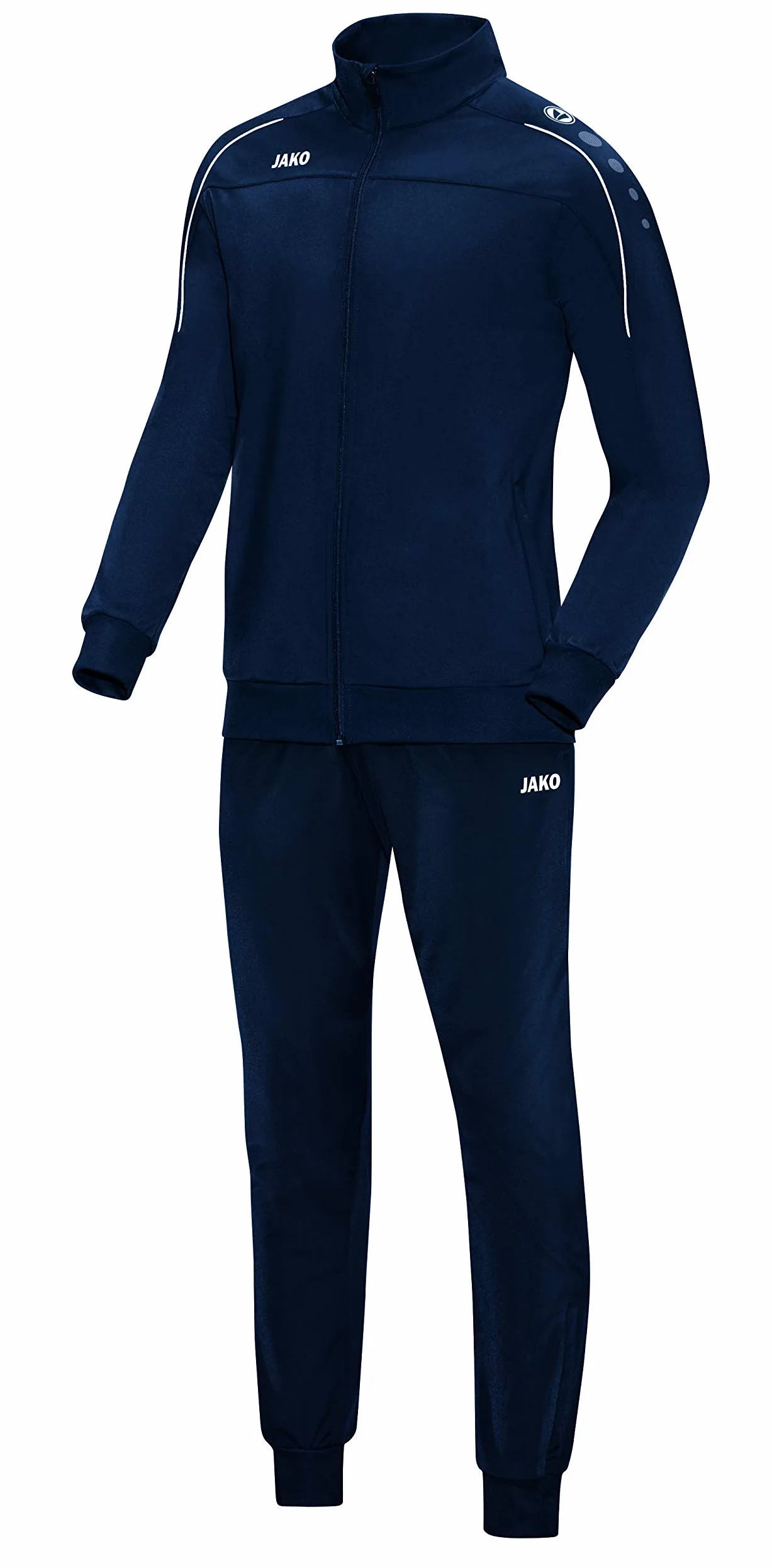 JAKO Dziecięcy dres treningowy, uniseks, poliester, Classico, granatowy, 164