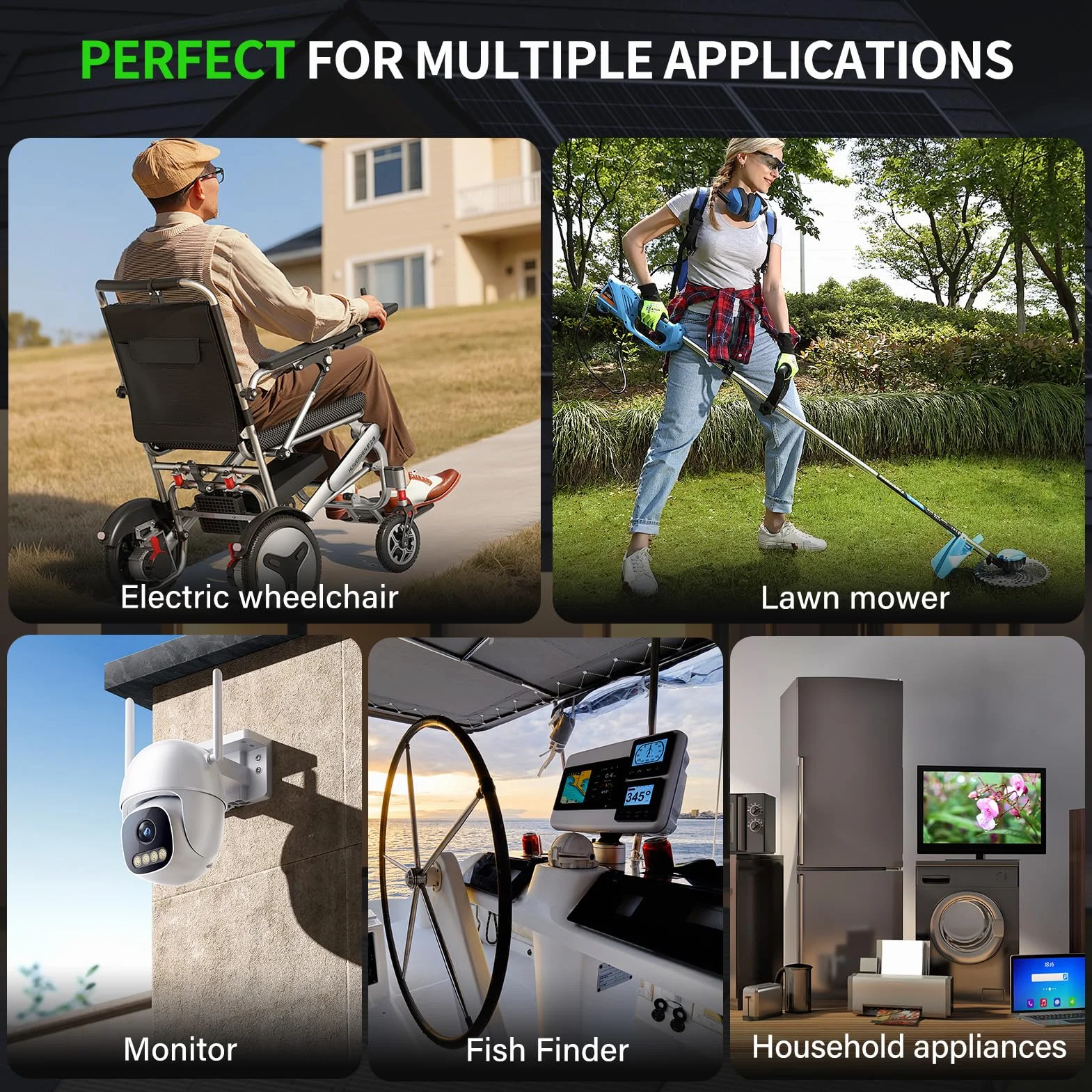 DATOUBOSS 12V 50Ah Akumulator LiFePO4 [Zestaw 2], BMS 50A, Ogniwa Grade-A, 15000 Cyklów, Lekki do Kampera, Łodzi, Silnika Trollingowego, Kempingu i Systemów Solarnych