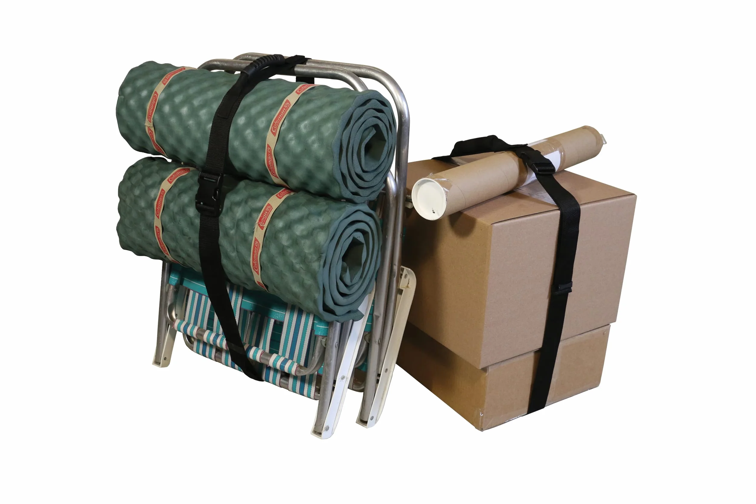 Pasek do noszenia Shoulder Dolly HandyLifter z haczykiem i uchwytem ułatwiającym podnoszenie. Bezpieczny ruch, podnosz, transportuj i zabezpieczaj ciężkie przedmioty, czarny