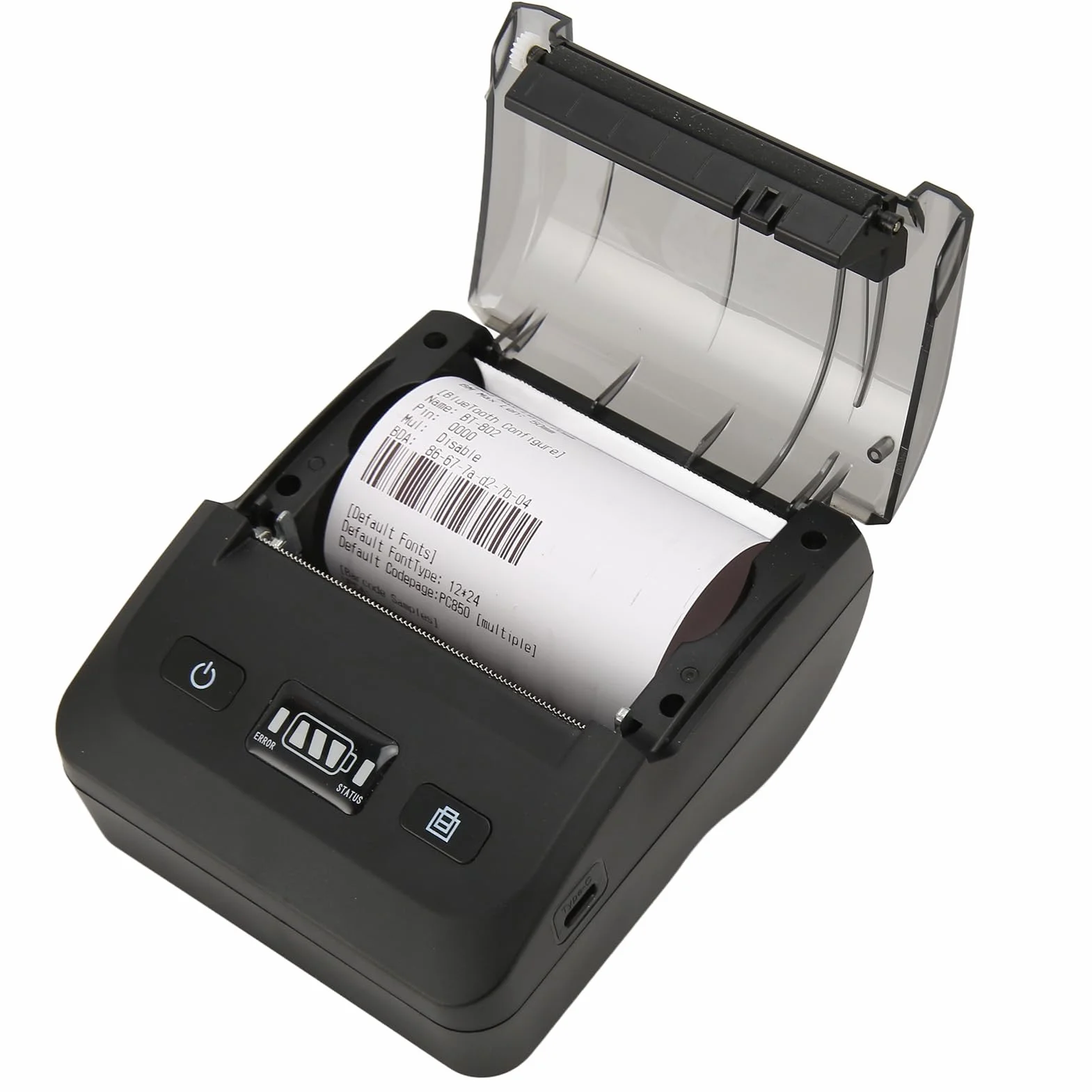 Termiczna Drukarka pokwitowań, Drukarki Paragonów 80 Mm, Termiczna Drukarka Pos z obsługą Automatycznego Obcinania Szuflada na gotówkę, USB Serial Ethernet Obsługa ESC/POS,