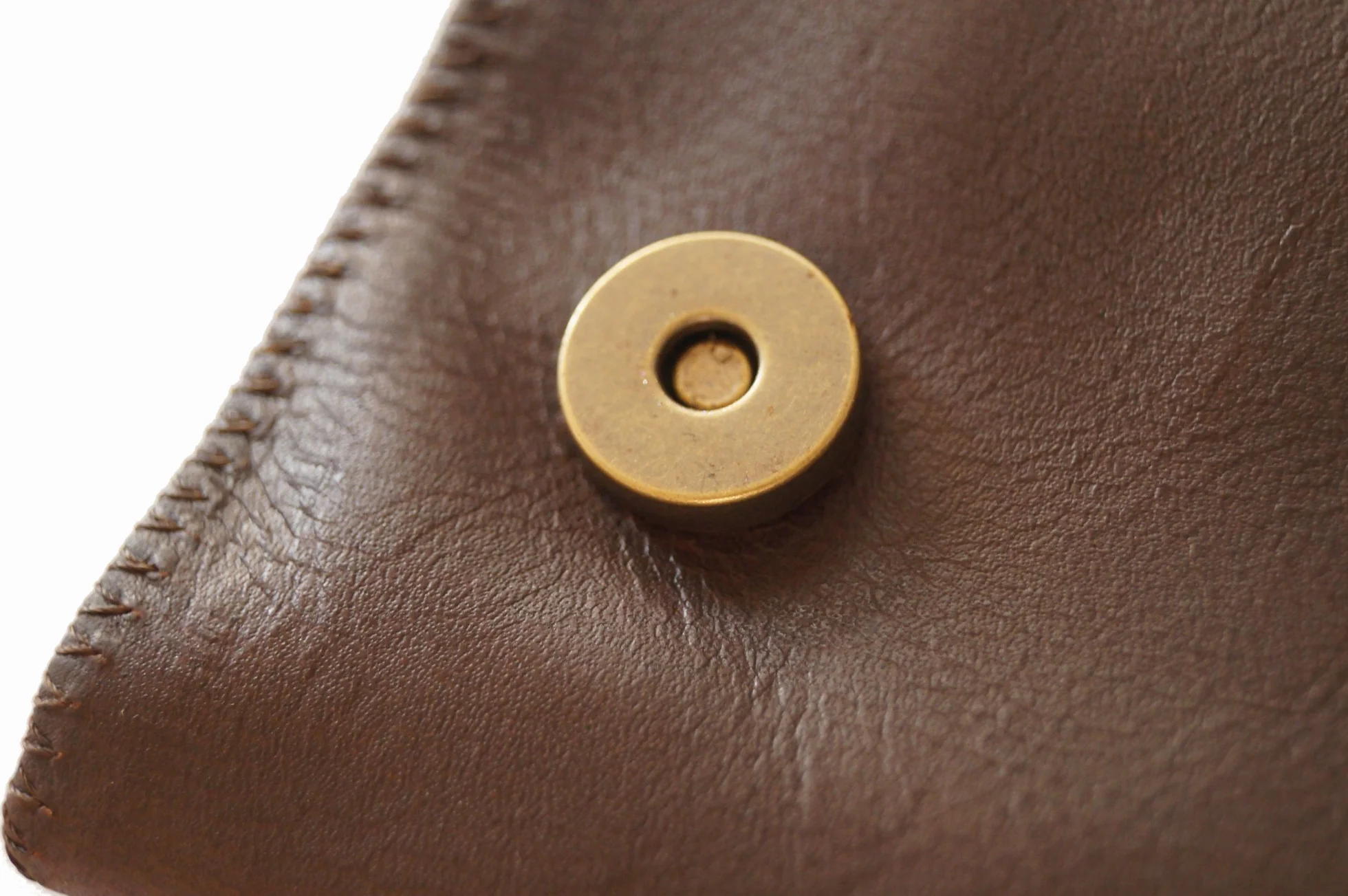 GERMANUS Etui na tytoń z prawdziwej skóry - Made in EU - Ferruginus