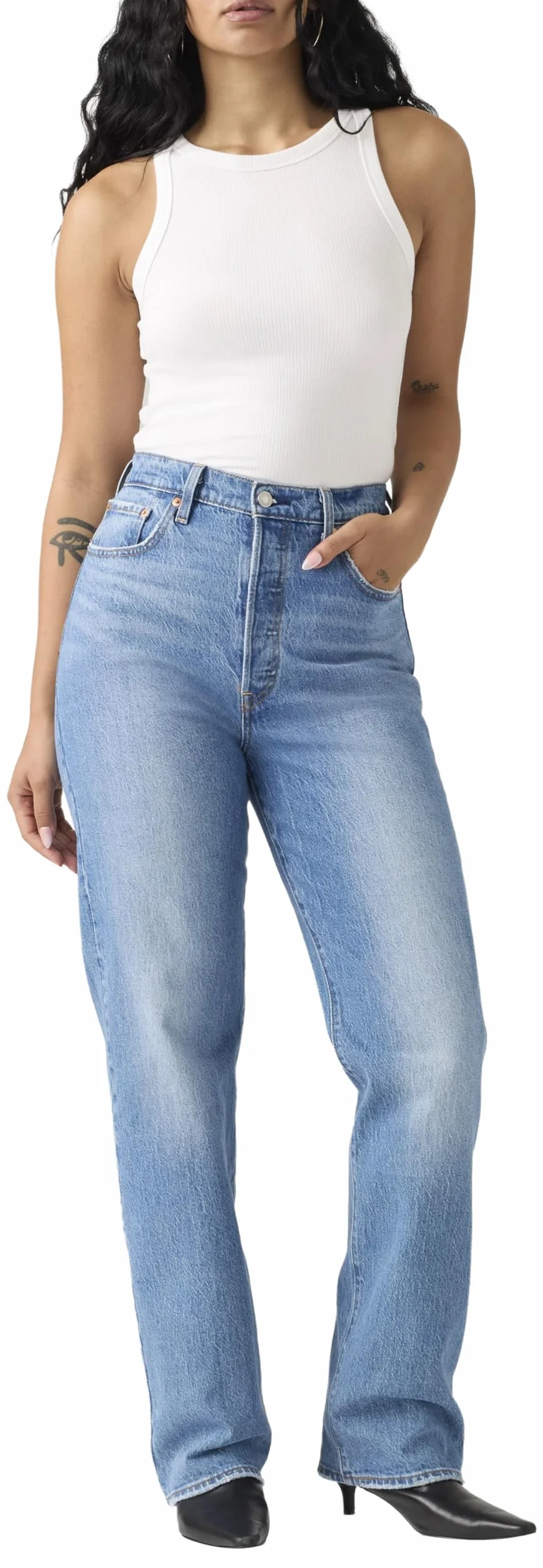 Levi's Ribcage Full Length Dżinsy Damskie