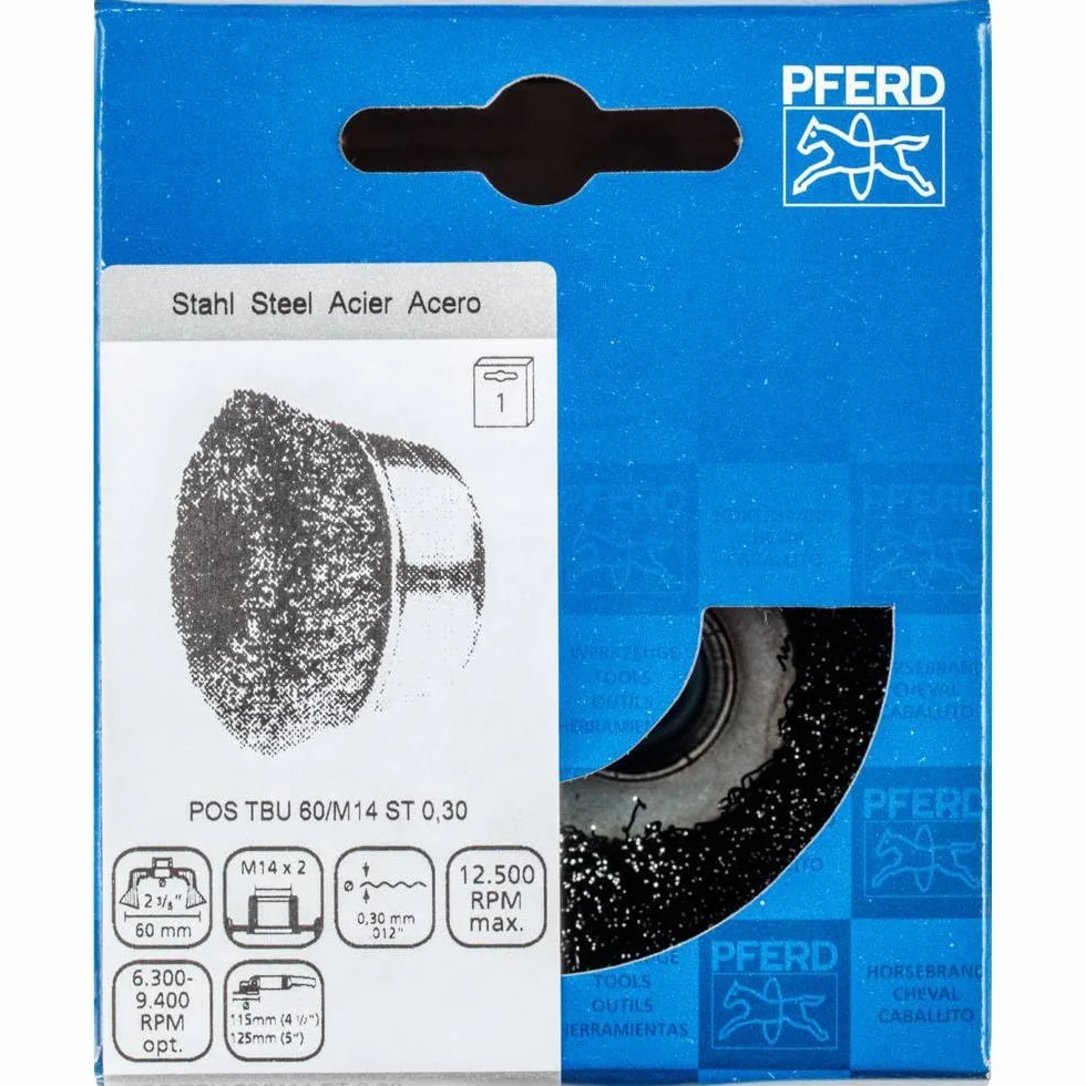 Pferd 43468902 Szczotka TBU 60/M14 ST 0,30 SG