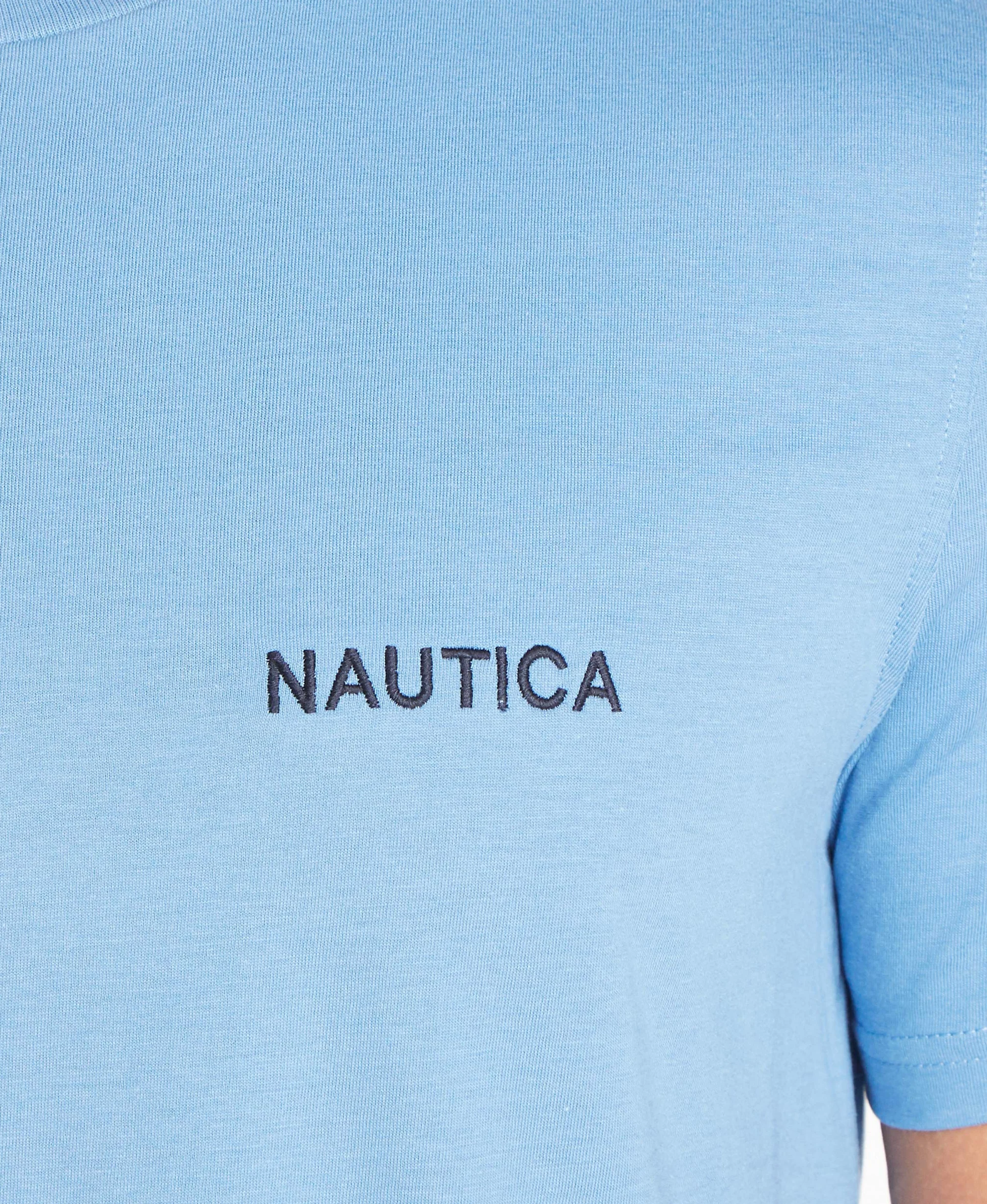 Nautica Koszulka Mężczyźni Short Sleeve Solid Crew Neck T-Shirt