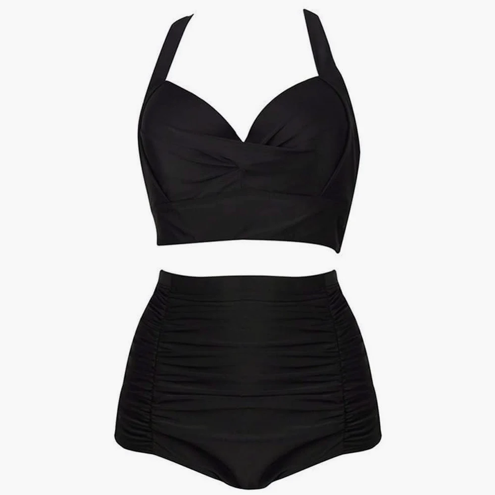 Drukuj Duże stroje kąpielowe Damskie bikini Plus Size Stroje kąpielowe Kostiumy plażowe Zestaw bikini Damski strój kąpielowy (kolor: A, rozmiar: kod L) (kod B XL)
